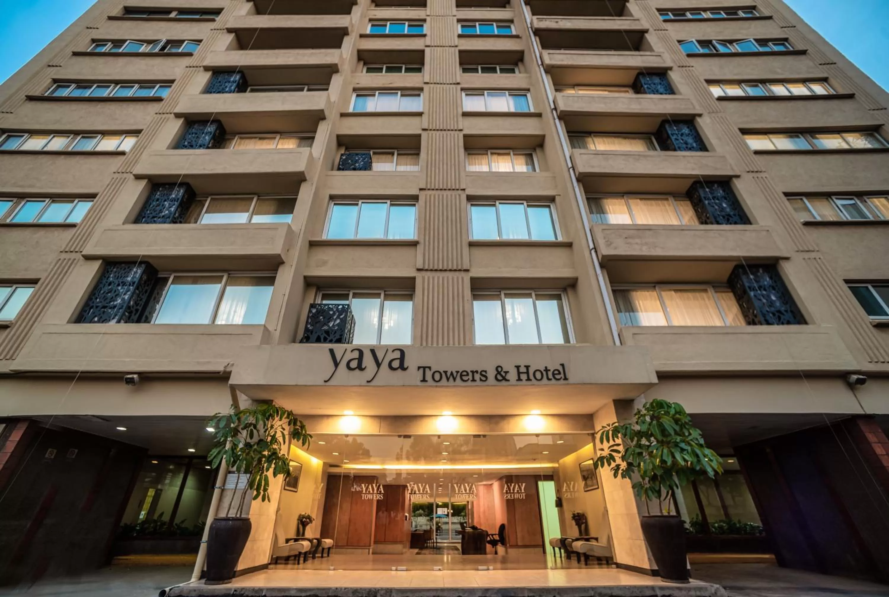 Property building in Yaya Hotel & Apartments