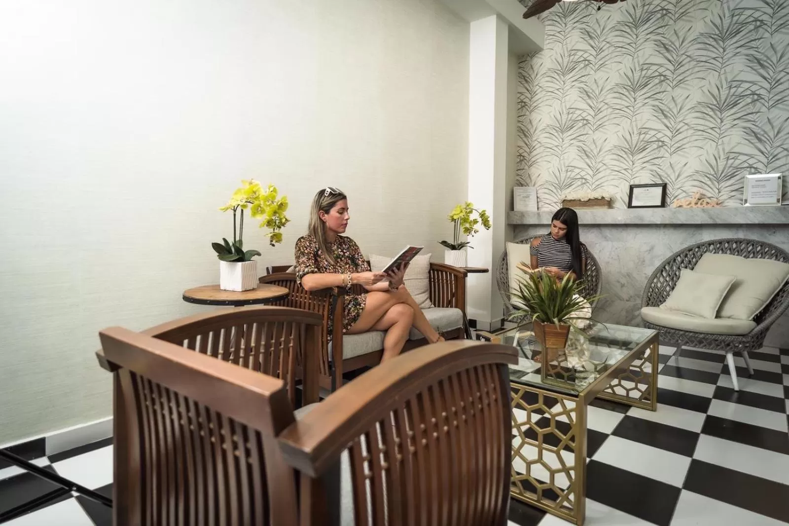 Lobby or reception in Navona Studios