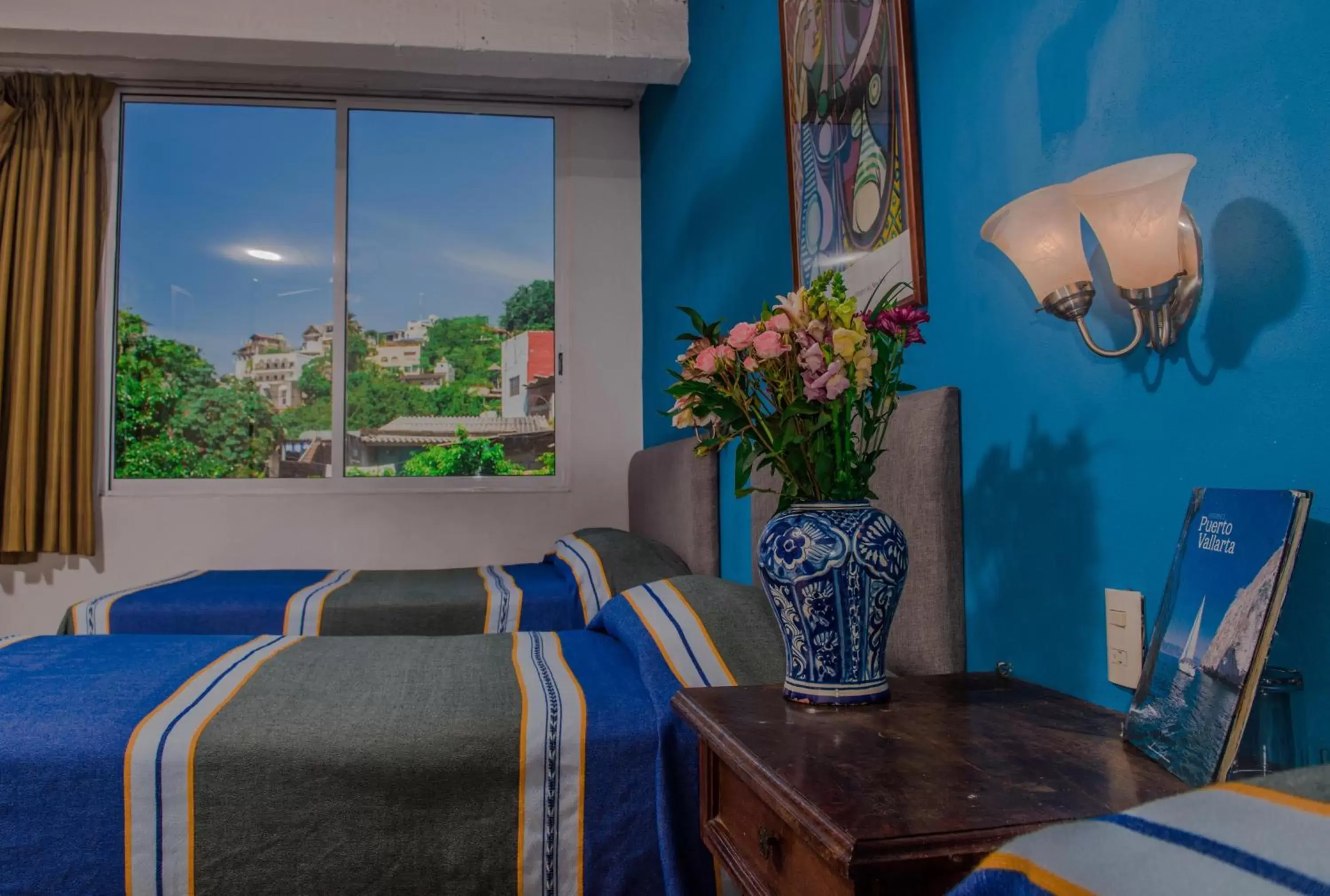 Standard Room with Two Double Beds in Hotel Villa del Mar Tradicional Standard Room with Two Double Beds in Hotel Villa del Mar Tradicional