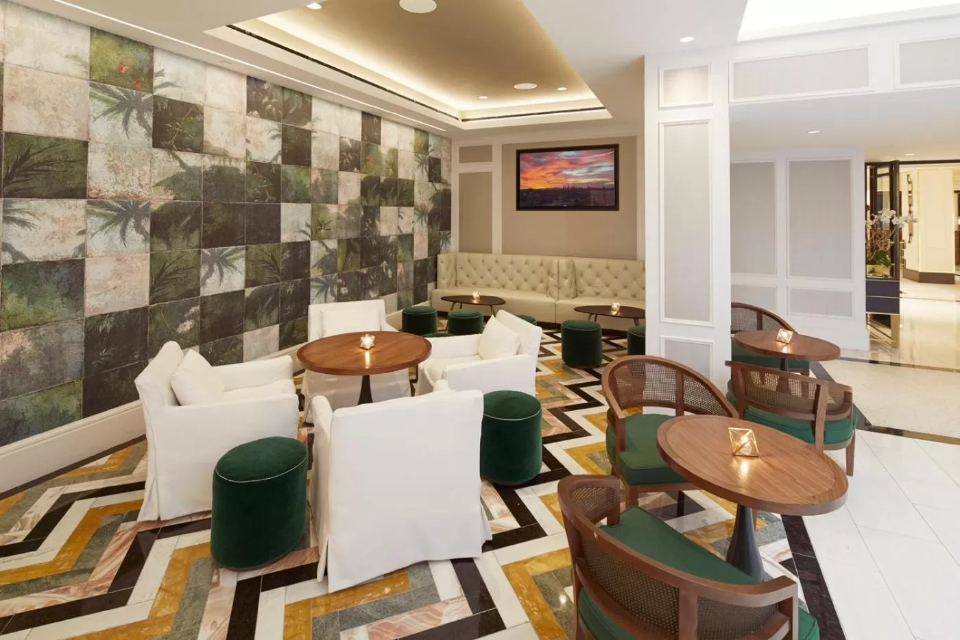 Lounge or bar in The London West Hollywood at Beverly Hills