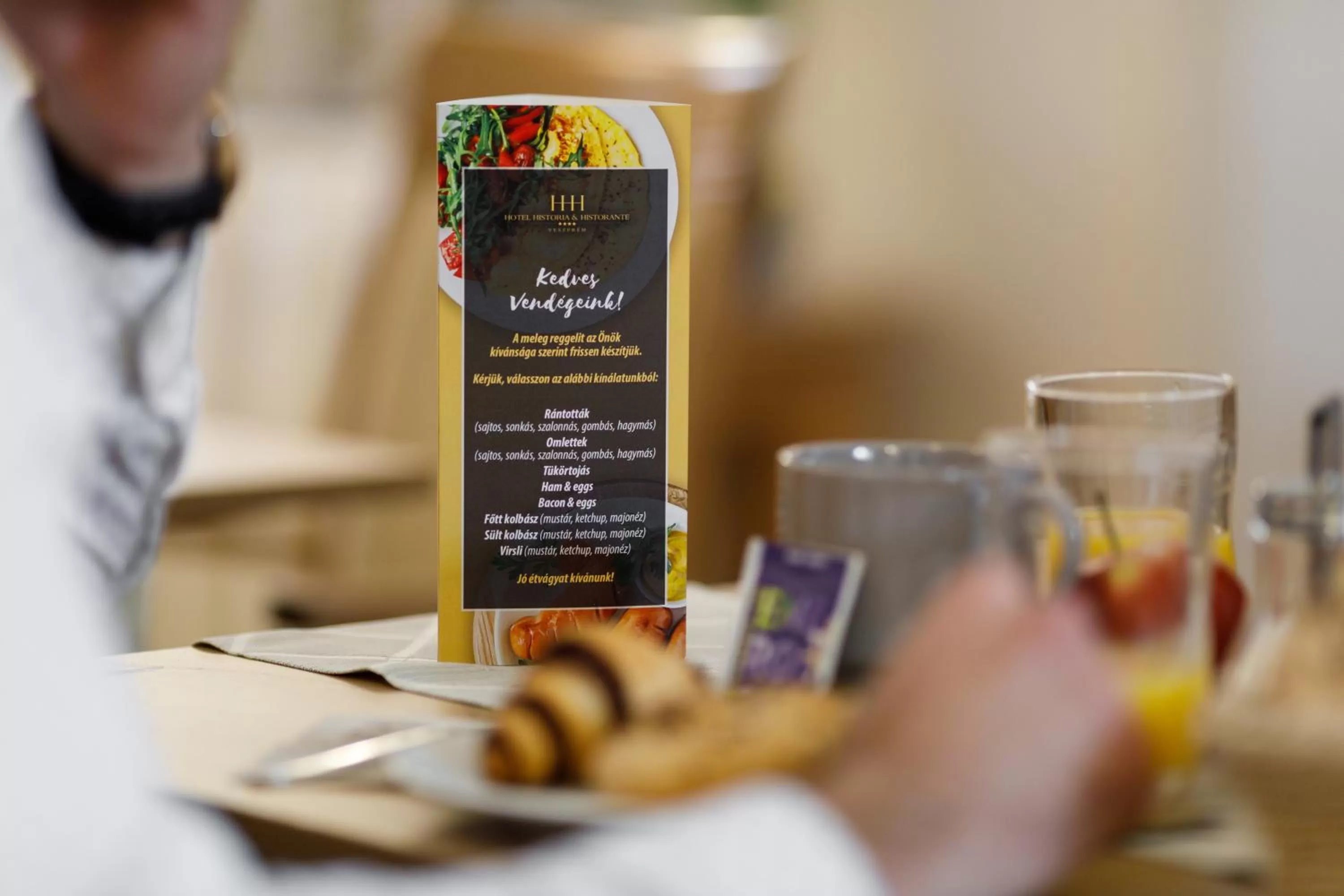 Breakfast in Hotel Historia & Historante