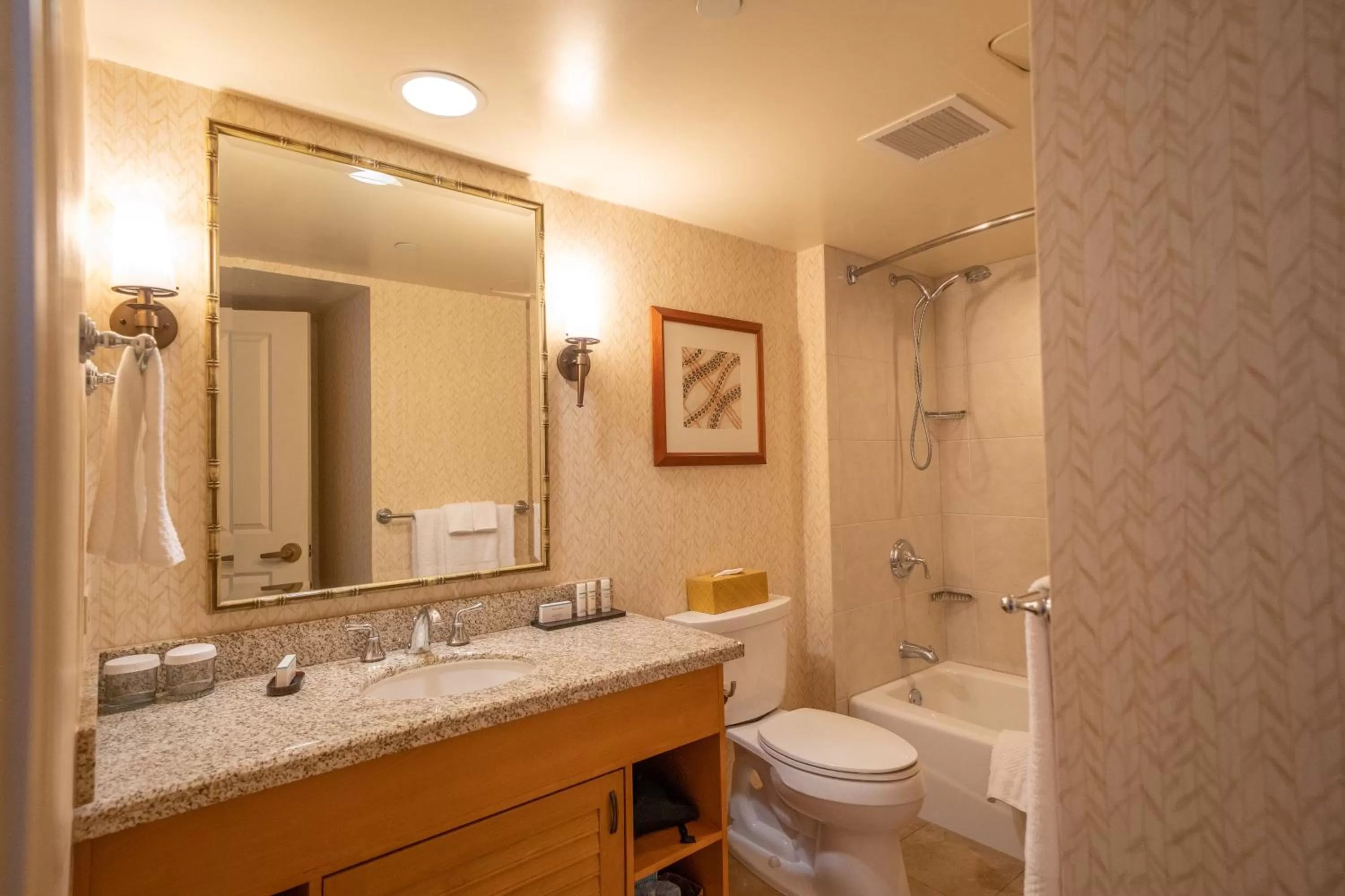 Bathroom in Embassy Suites by Hilton Waikiki Beach Walk