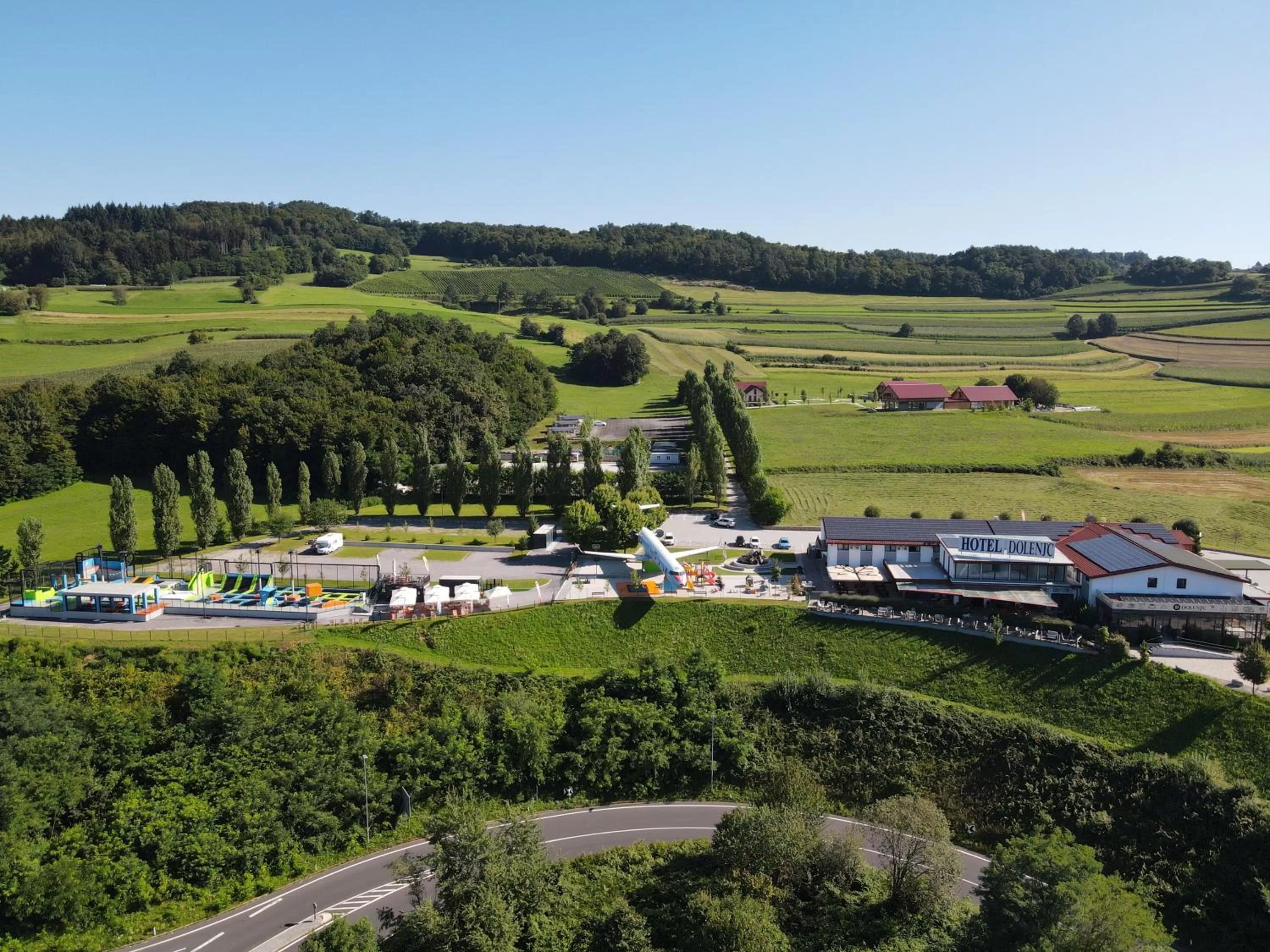 Bird's eye view in Hotel Dolenjc