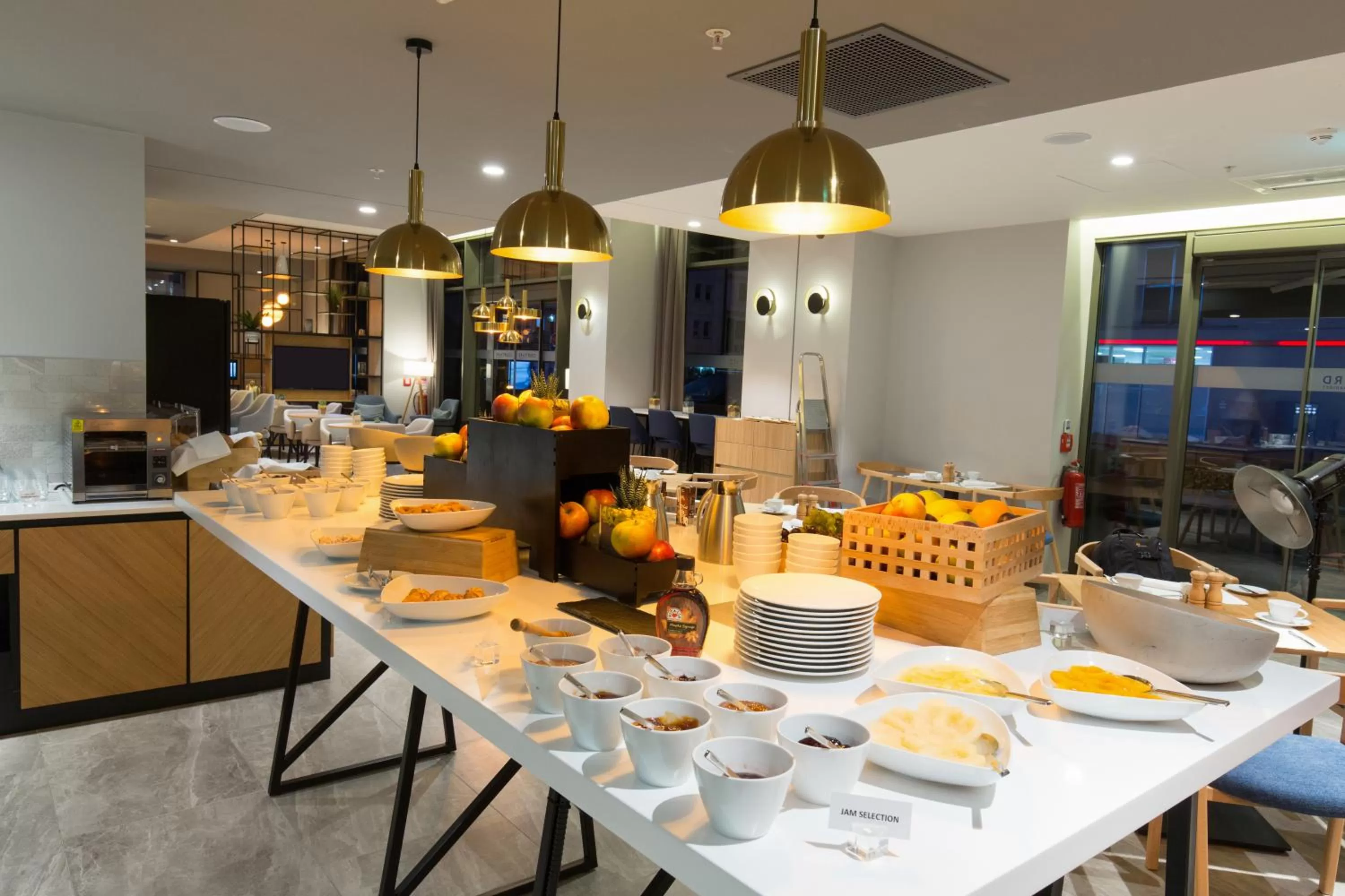 Restaurant/places to eat in Courtyard by Marriott Banja Luka