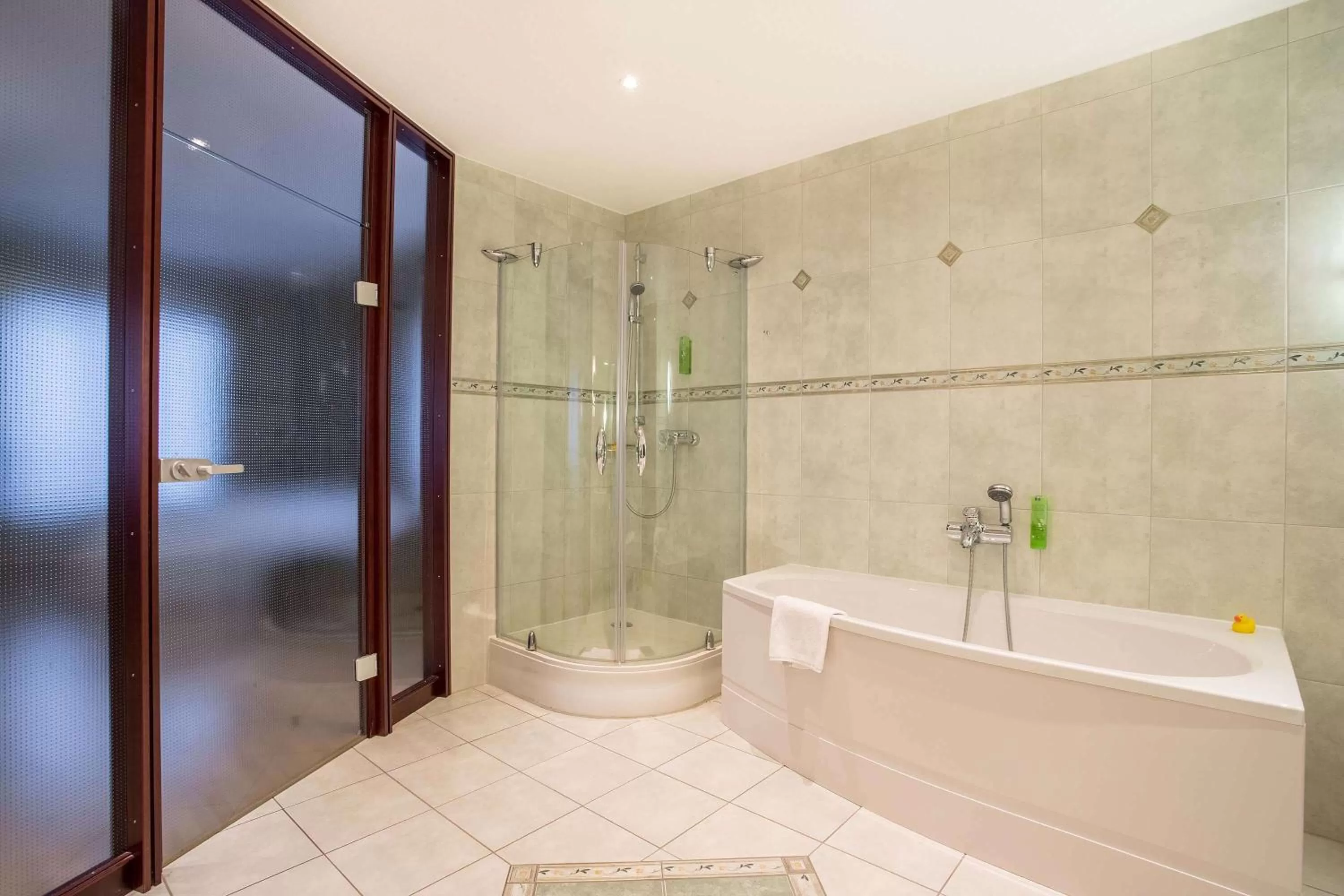 Bathroom in elaya hotel frankfurt oberursel