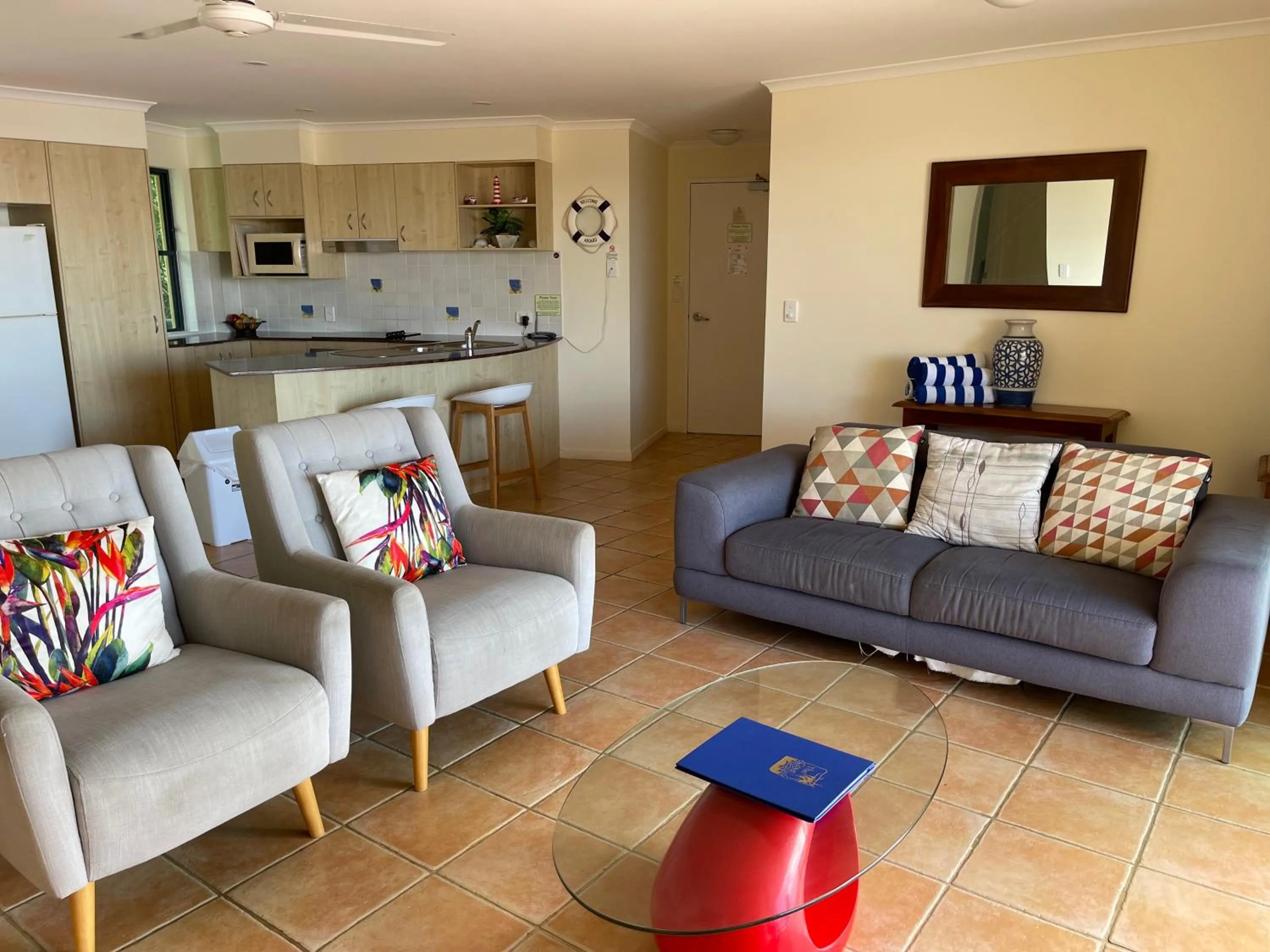 Living room in The Cove Yamba