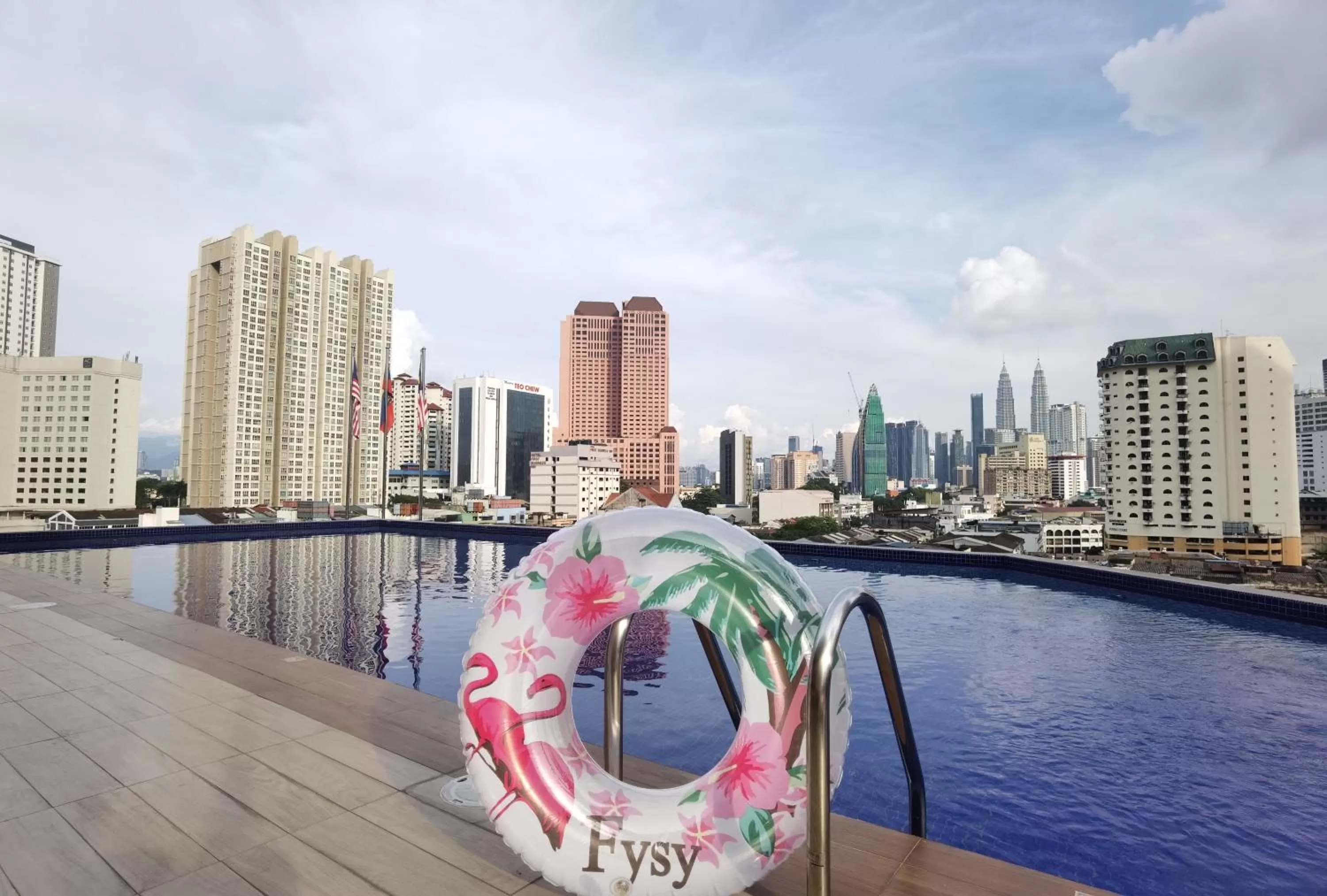 Swimming pool in Leo Palace Hotel Classic Wing, WTC Kuala Lumpur