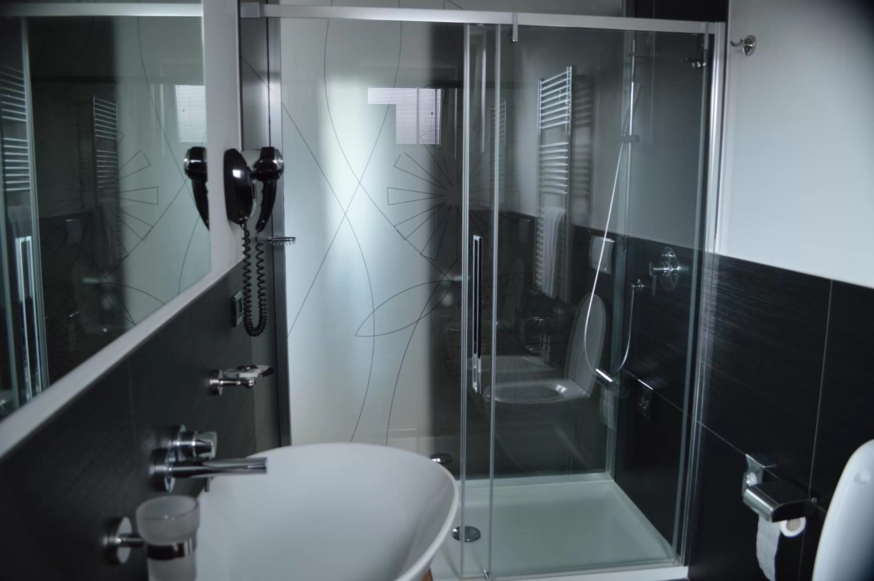 Bathroom in Hotel Sagittario