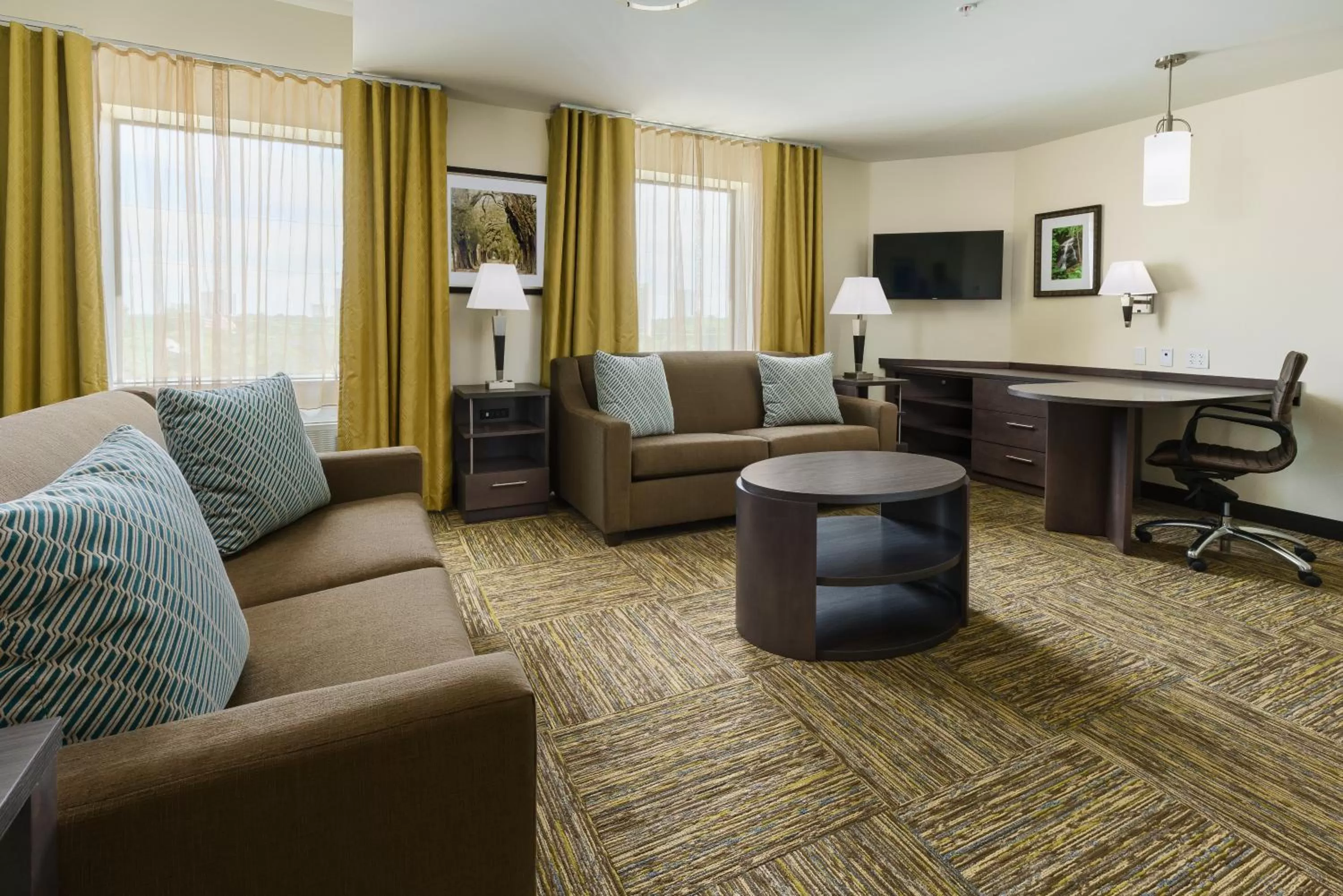 Living room in Candlewood Suites - Orlando - Lake Buena Vista by IHG