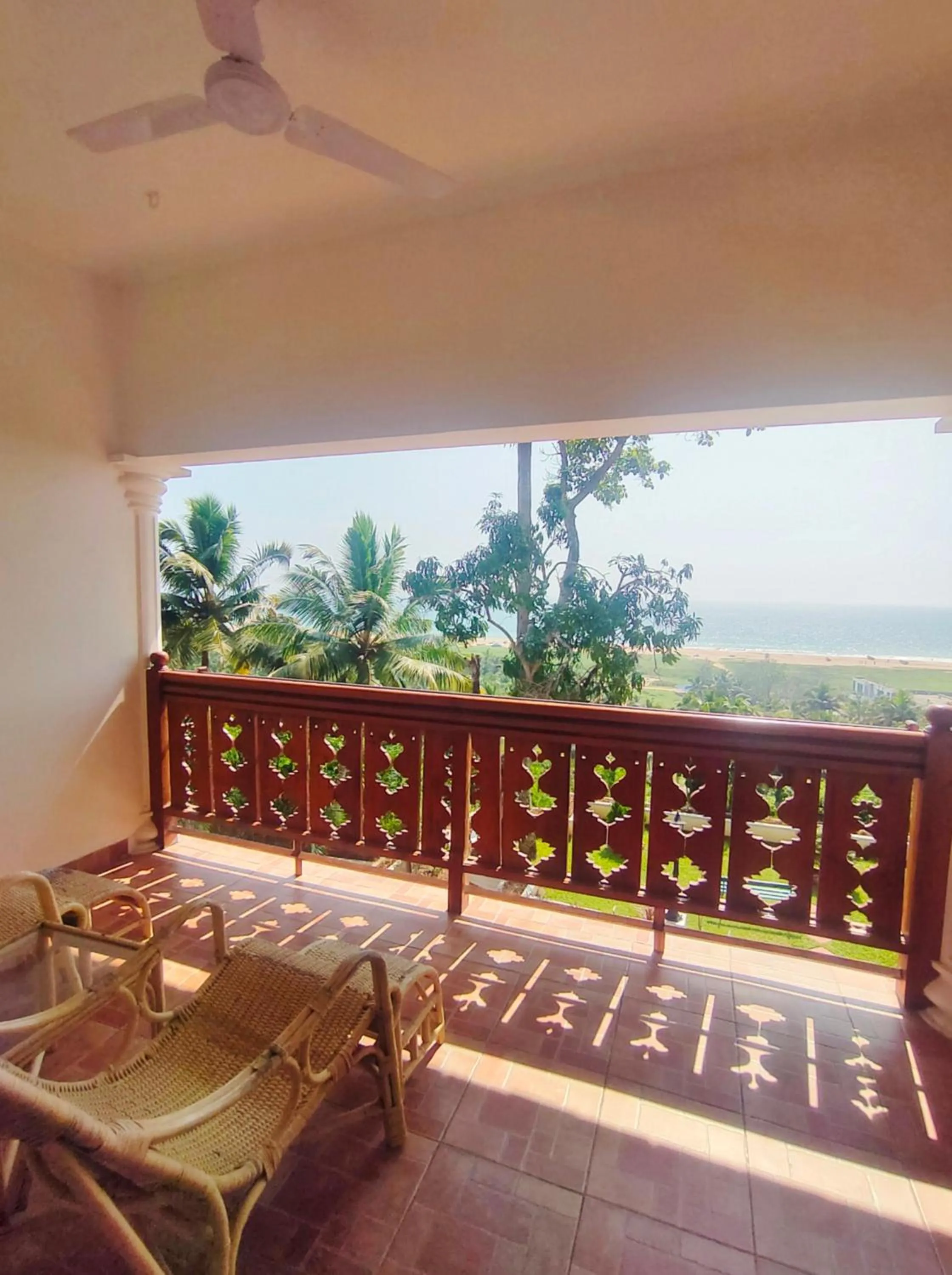Balcony/Terrace in The Travancore Heritage Beach Resort