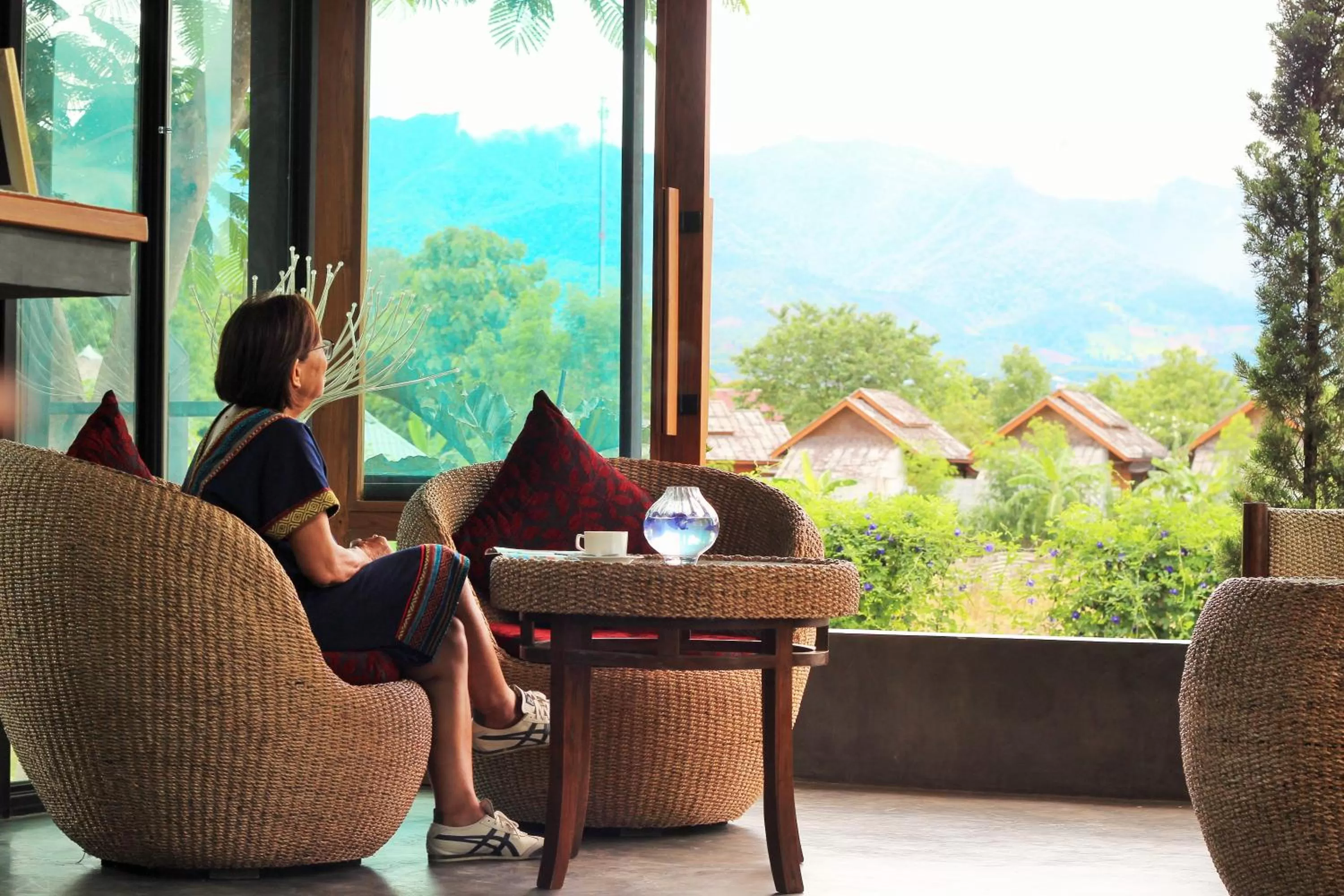 Mountain view in Family House Zen Boutique Resort