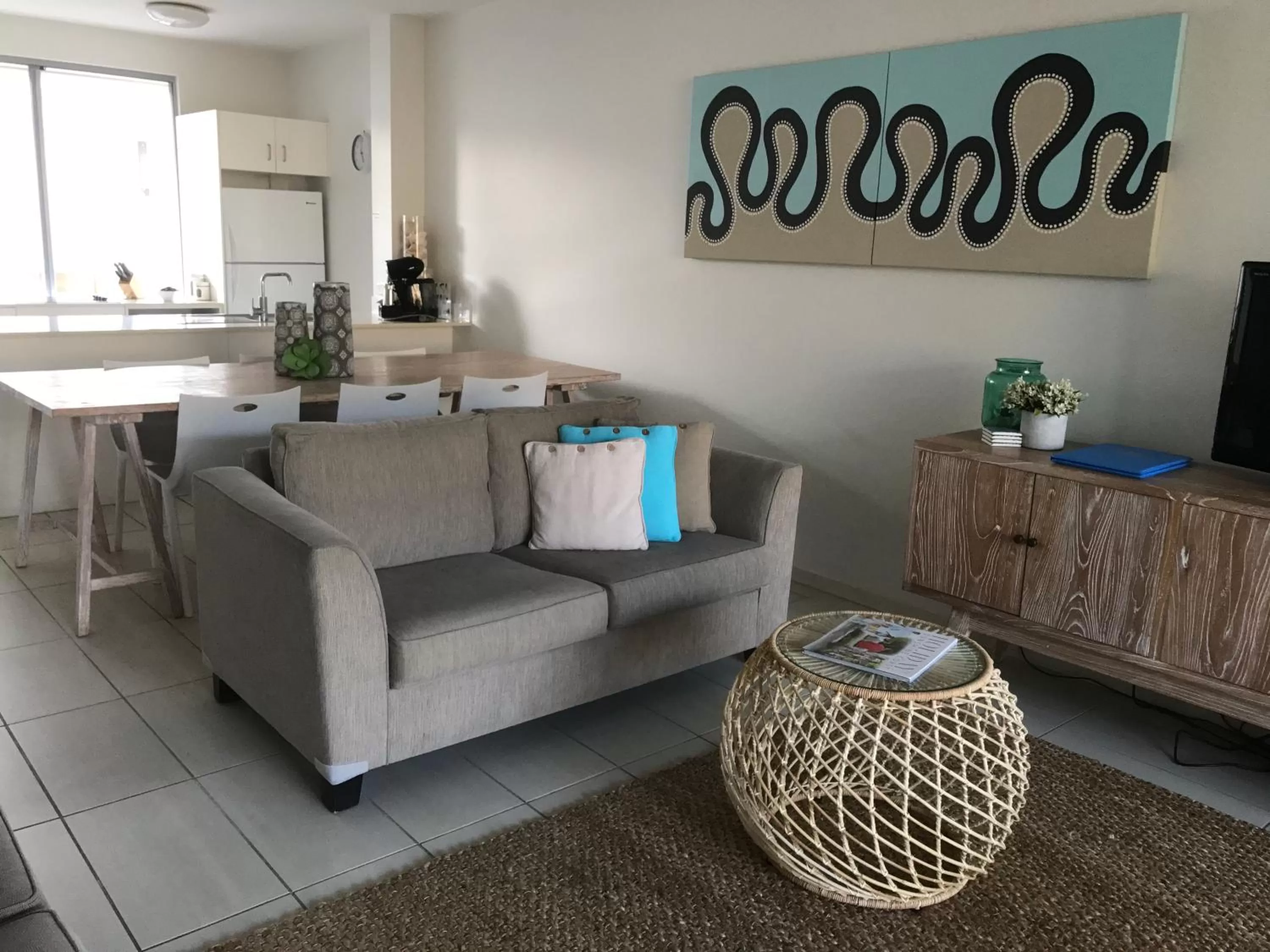 Living room in Metzo Noosa Resort