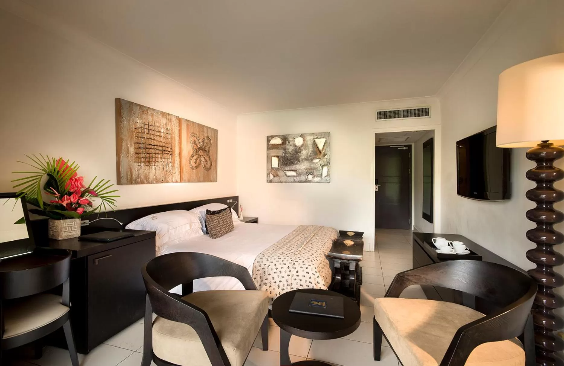 Bed in Labadi Beach Hotel