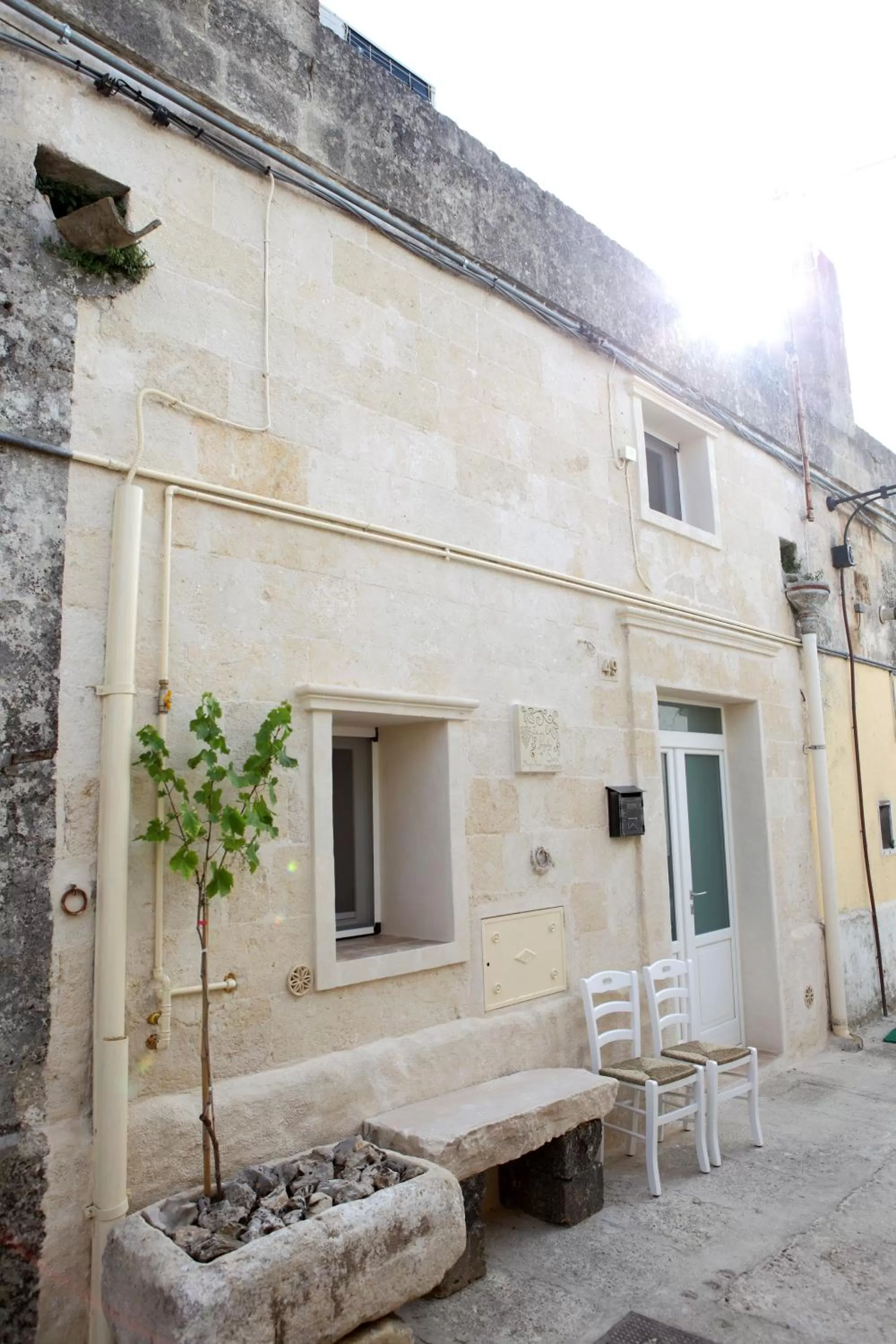 Facade/entrance in La Pergola ai Sassi