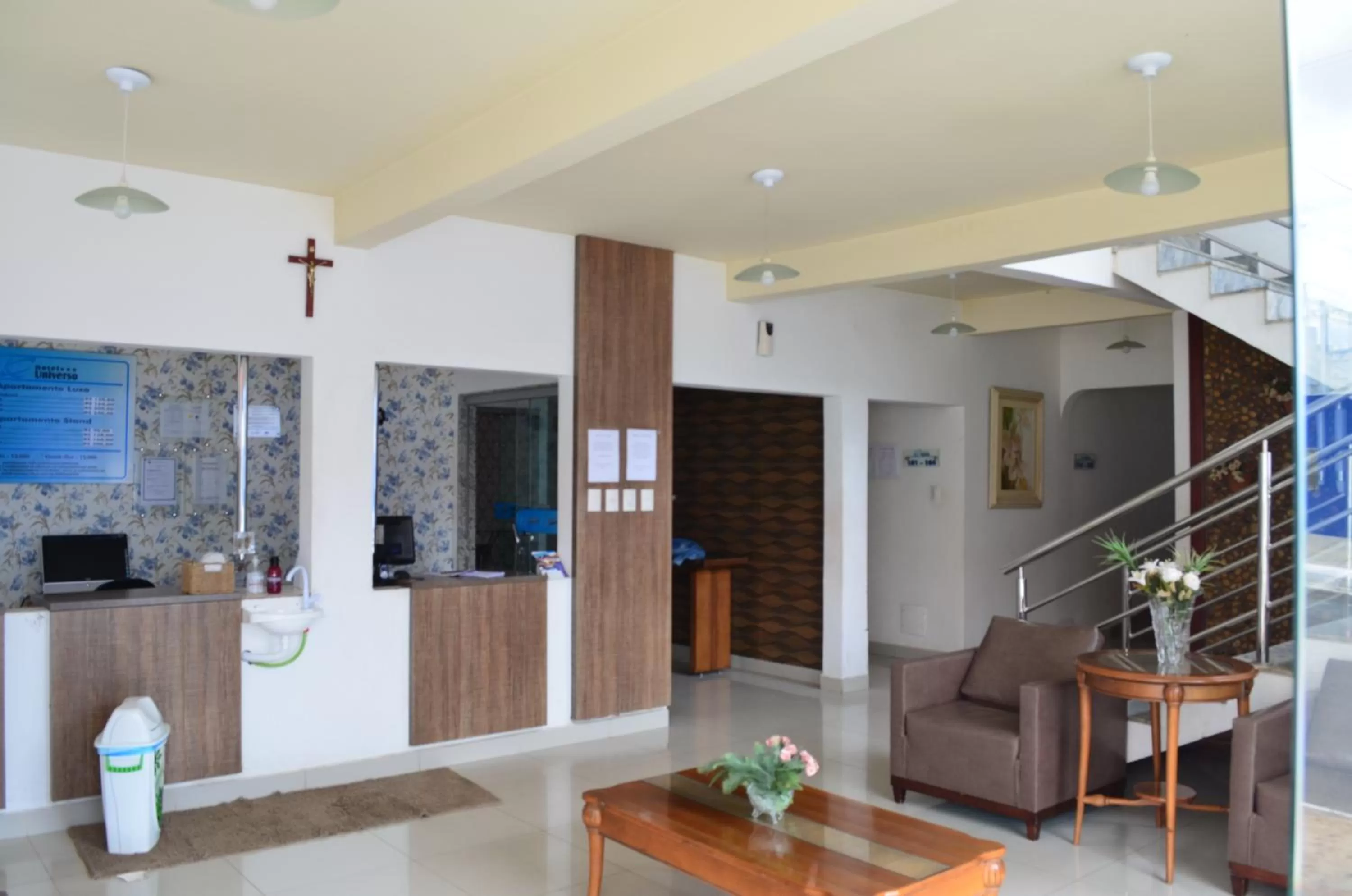 Lobby/Reception in Hotel Universo