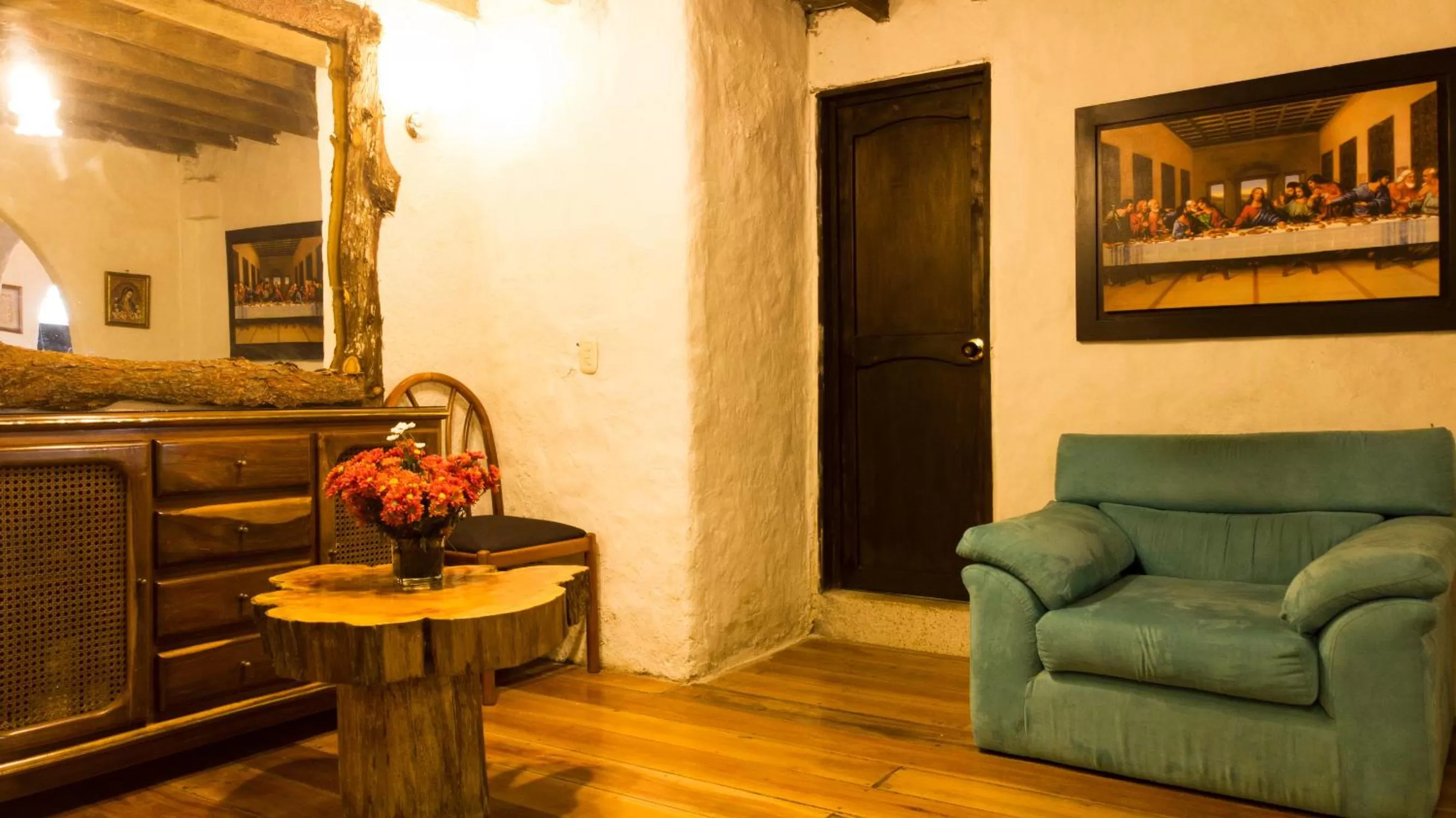 Area and facilities, Seating Area in Finca Campestre La Adelita B&B