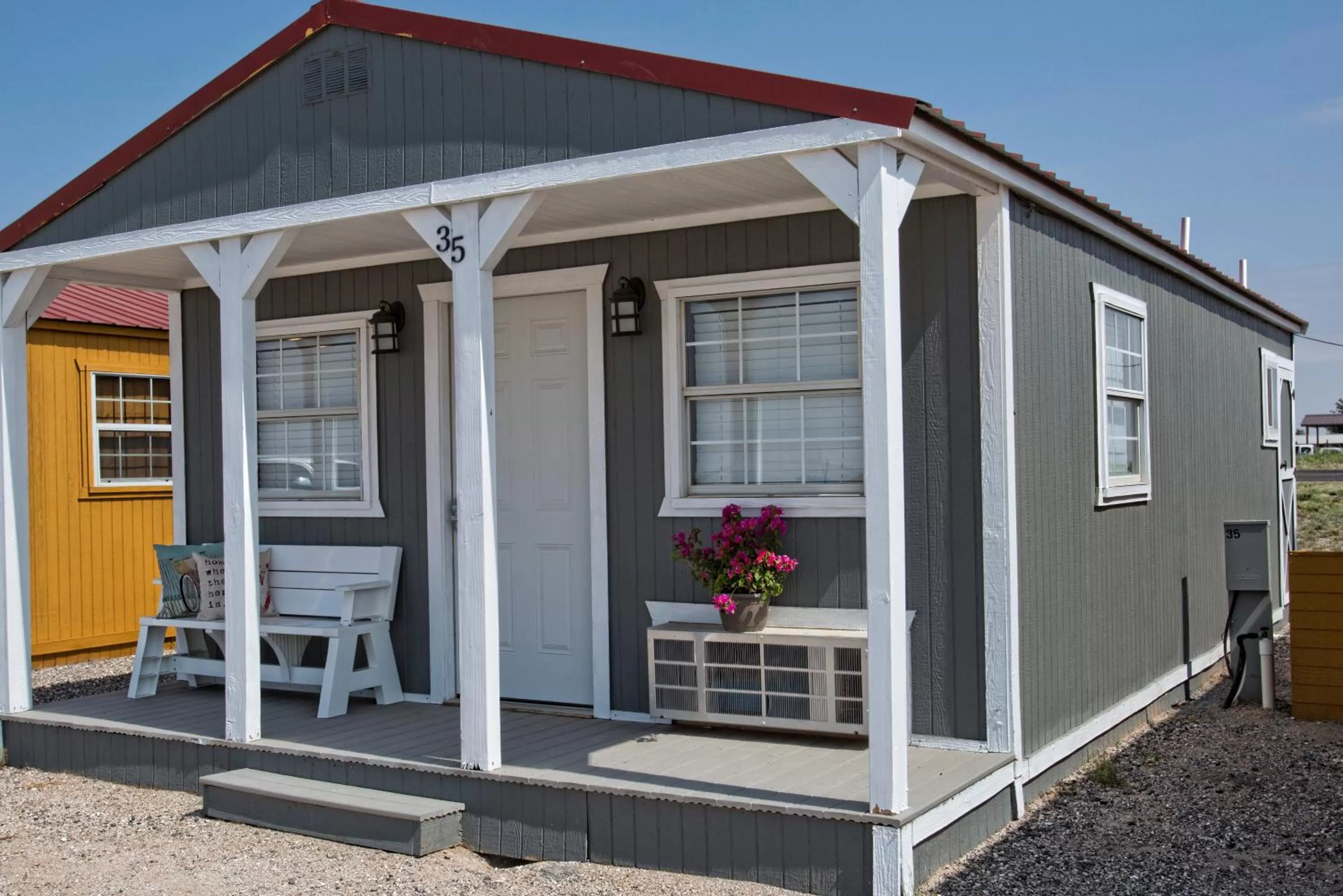 Patio in Stateline Cabin