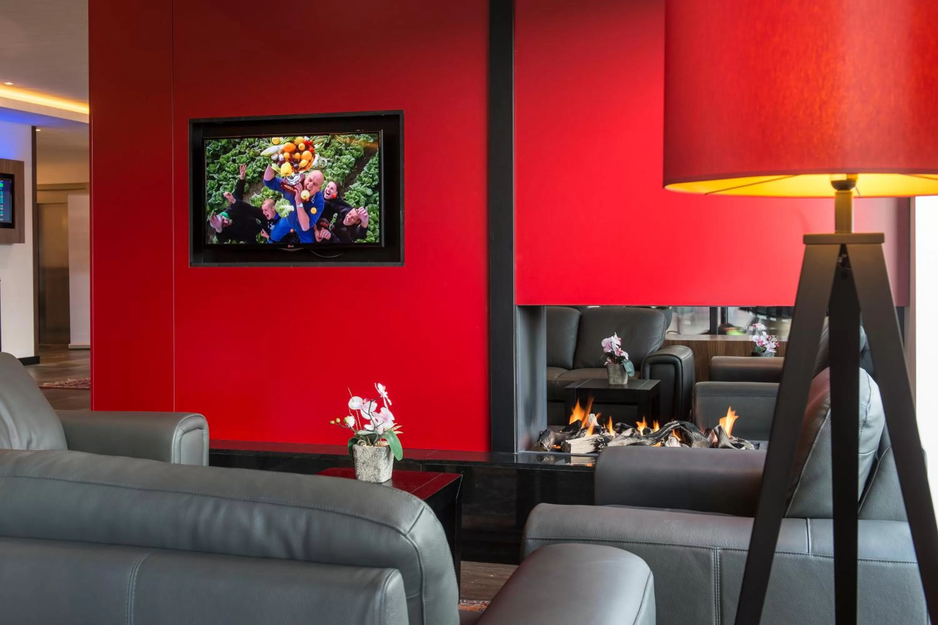 Lobby or reception in Bastion Hotel Amsterdam Airport