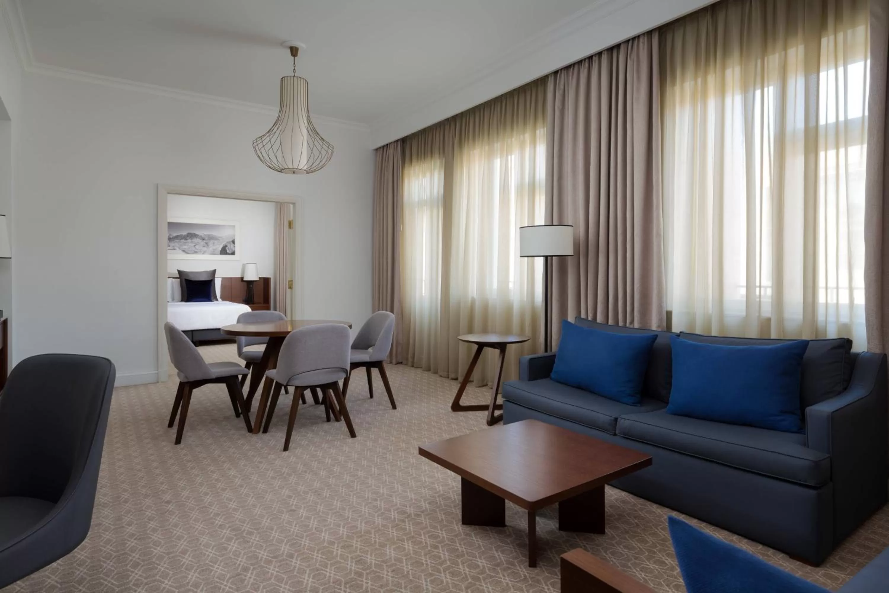 Living room in Armenia Marriott Hotel Yerevan