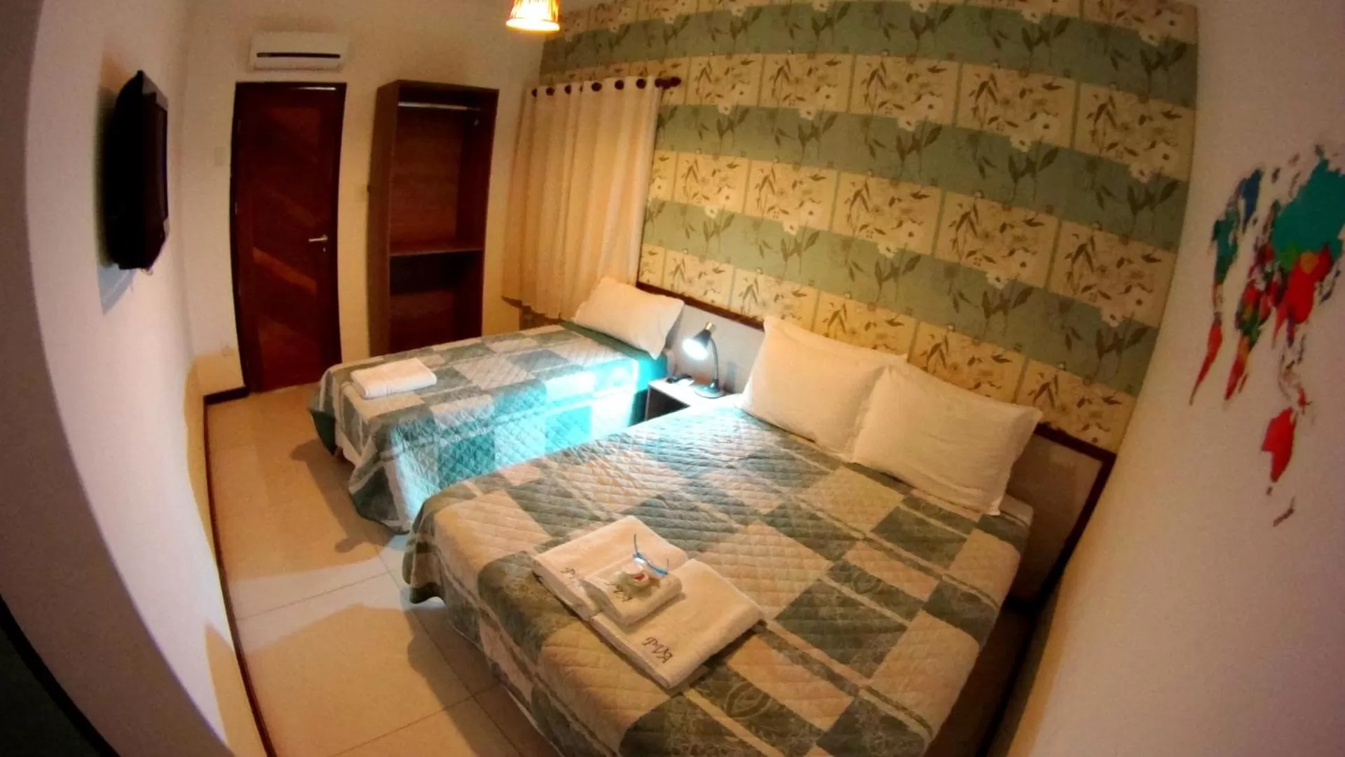 Comfort Triple Room in Hotel Pousada Villas do Atlantico