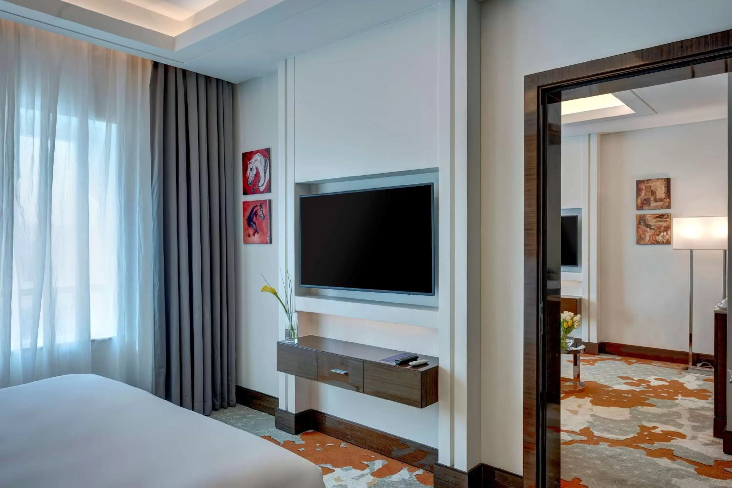 Photo of the whole room, Bed in Radisson Blu Hotel, Ajman