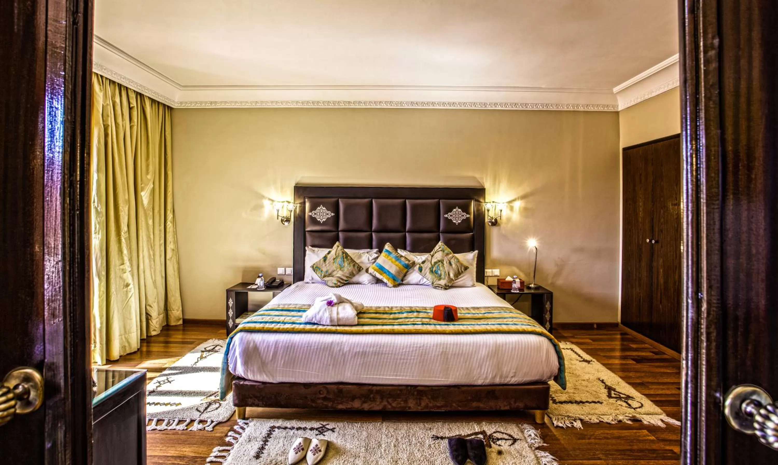 Bedroom, Bed in Palm Plaza Marrakech