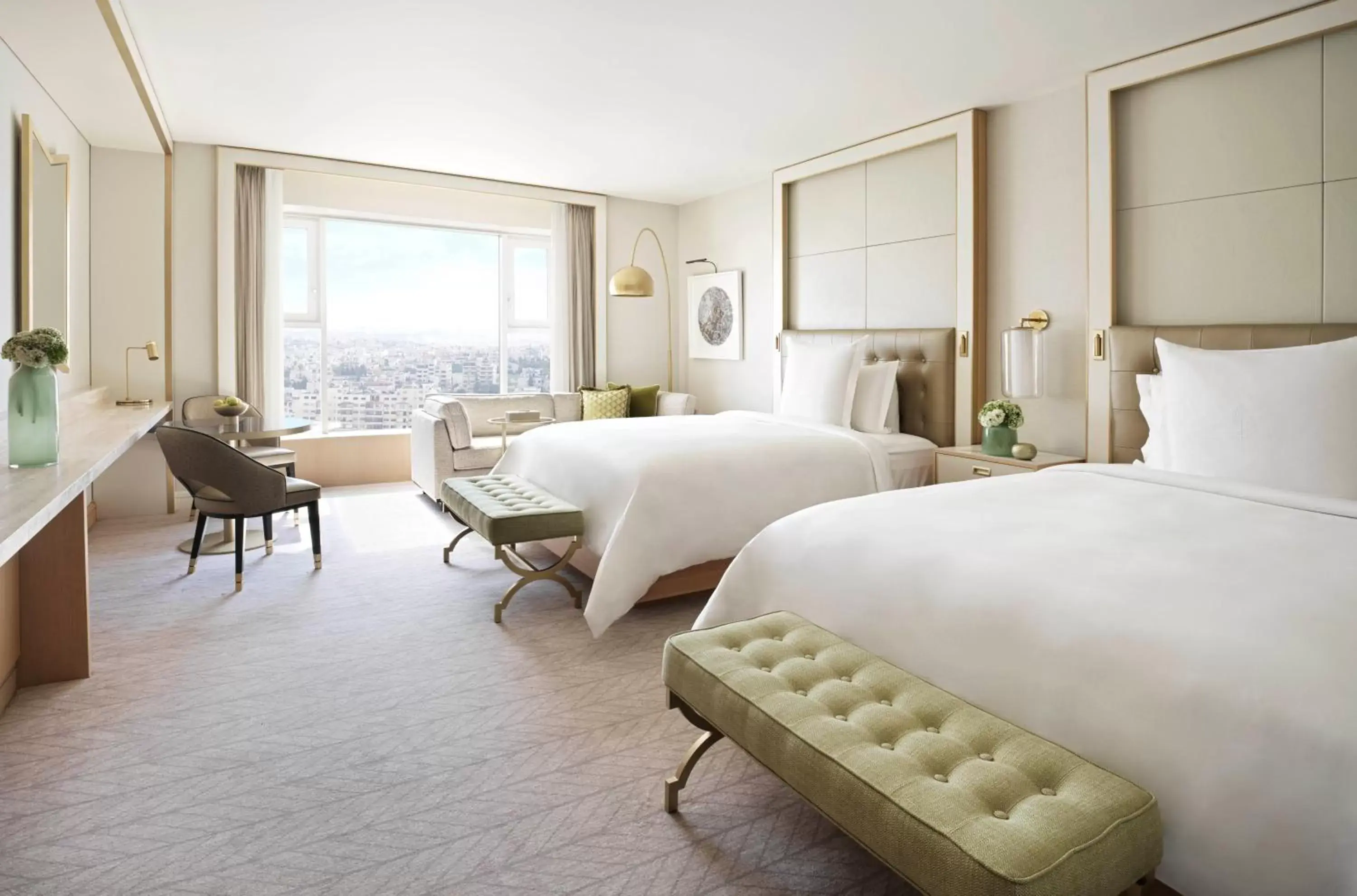 Deluxe Twin Room in Four Seasons Hotel Amman Deluxe Twin Room in Four Seasons Hotel Amman