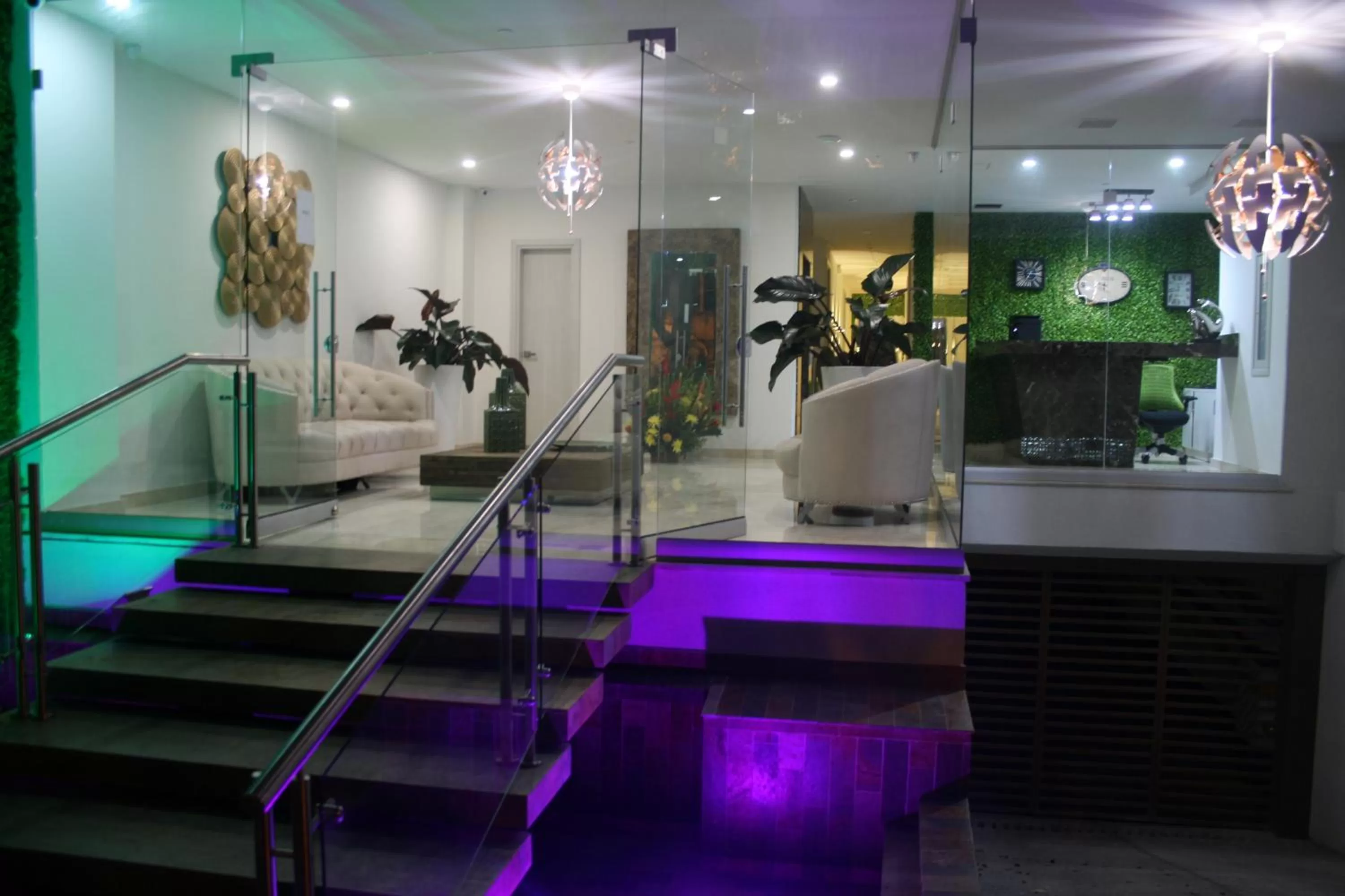 Lobby or reception in Hotel Madeiro