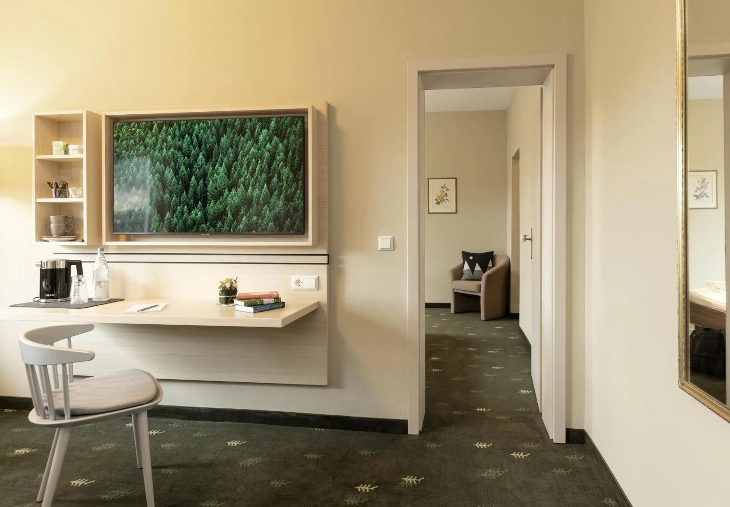 TV and multimedia, Bathroom in Das Hohenried