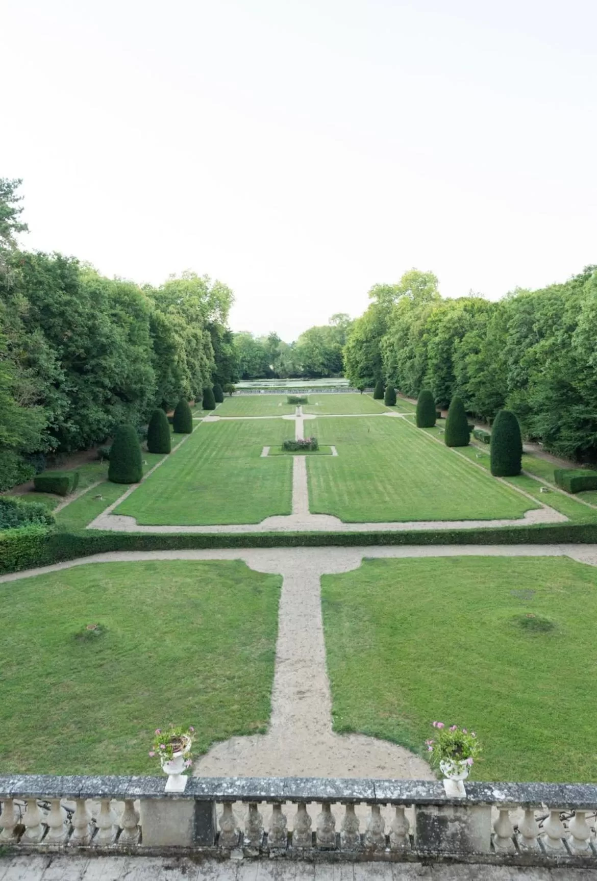 Garden in Château du Rondon