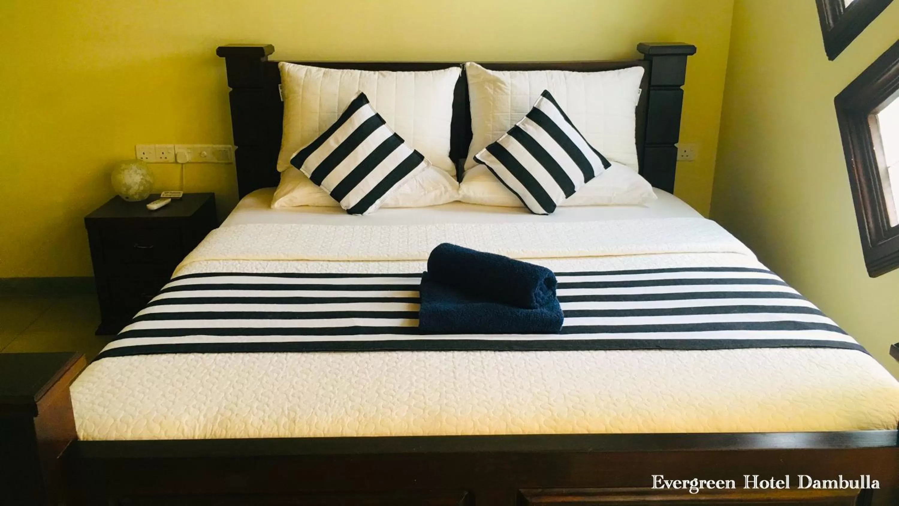 Bedroom in Evergreen Hotel Dambulla