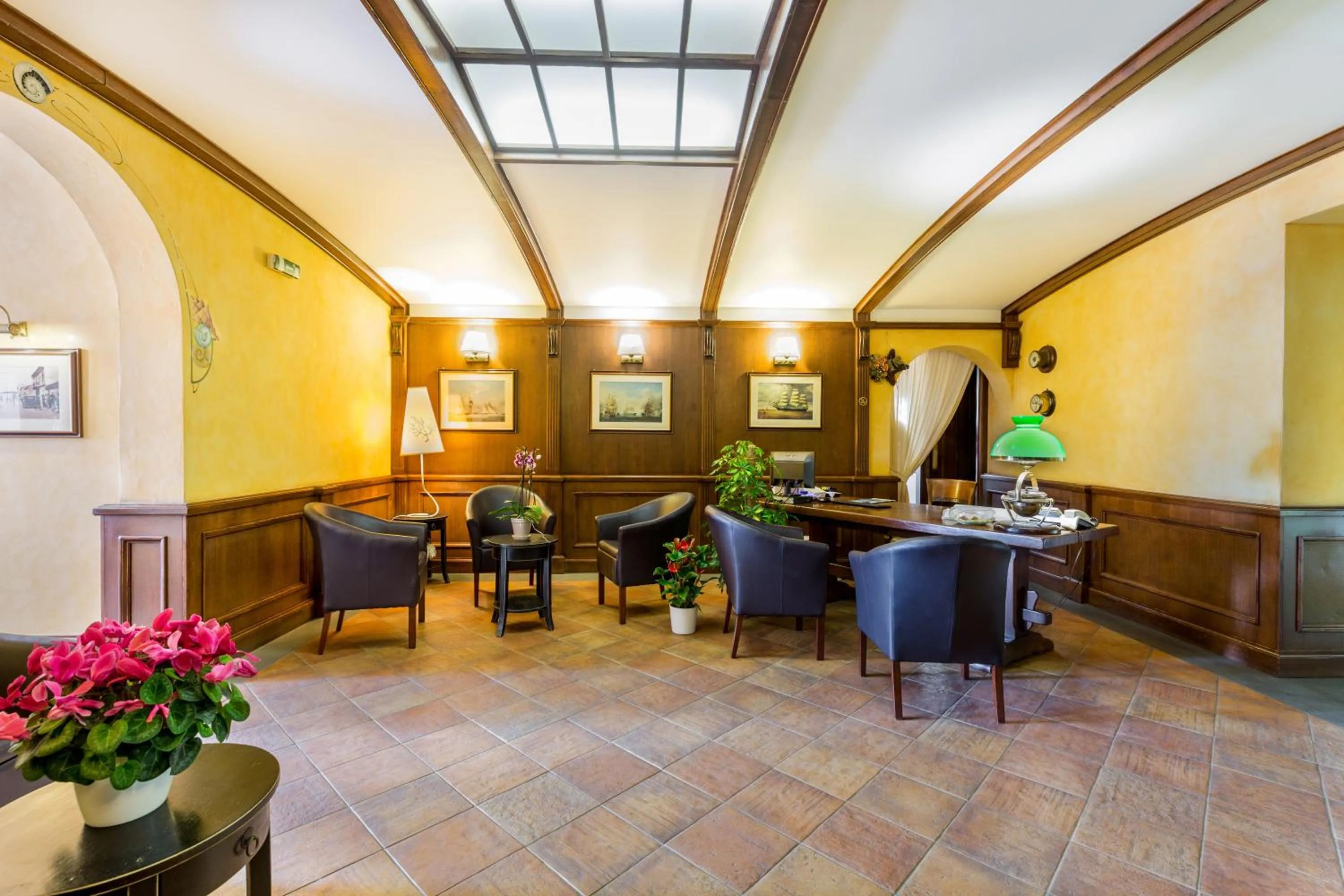 Lobby or reception in La Vecchia Fonte Boutique Hotel