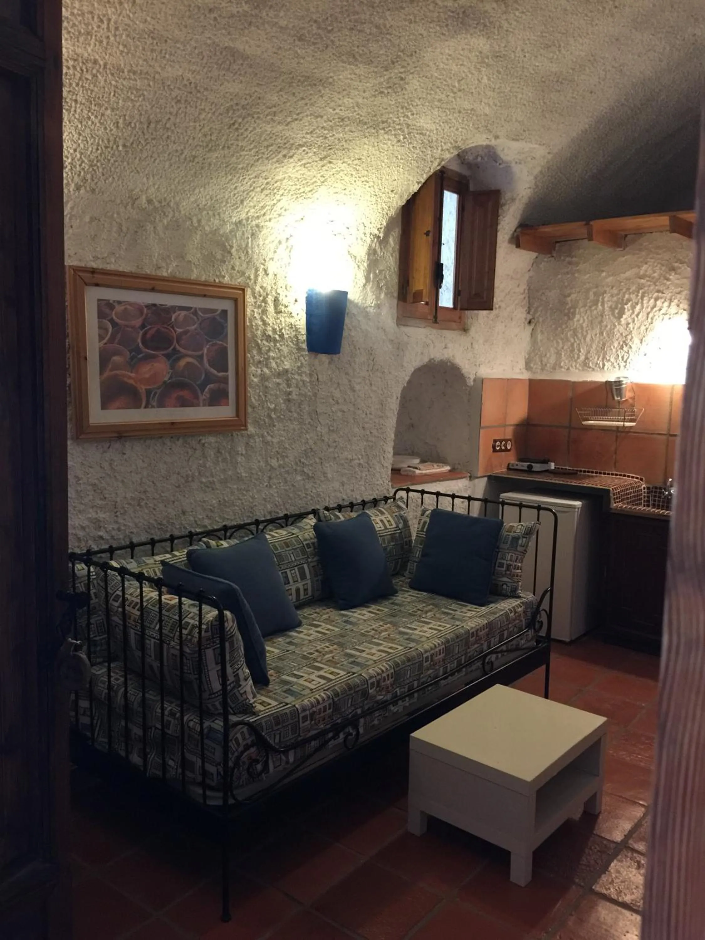 Living room in Casas Cueva y Cortijo La Tala en Guadix