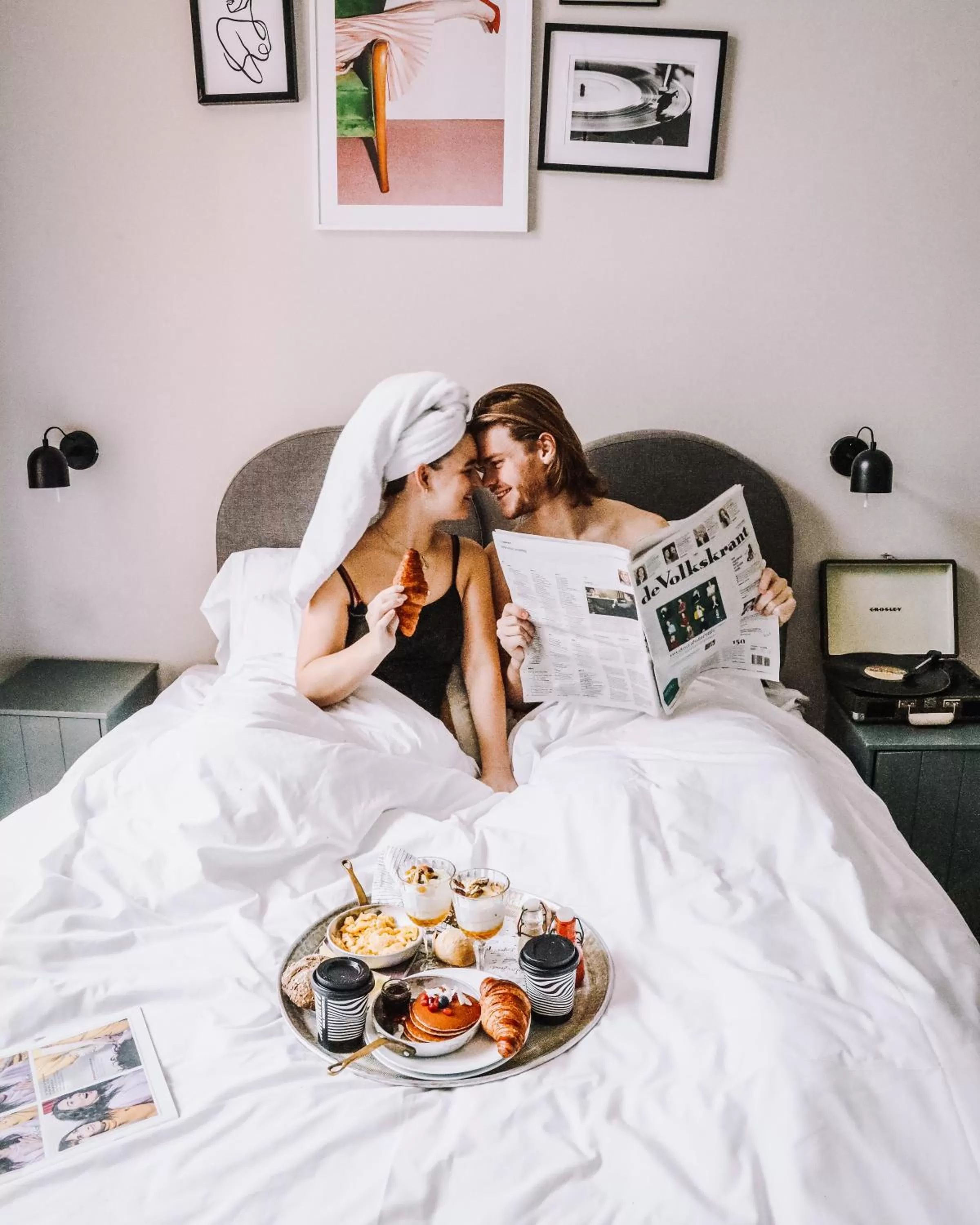 Bed in FINCH Boutique Hotel, downtown