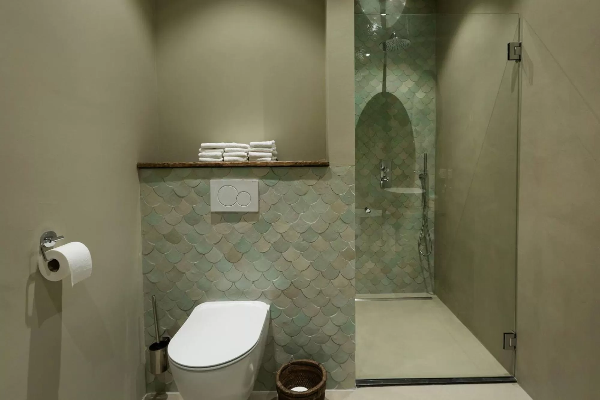 Shower in Parkhotel Abcoude