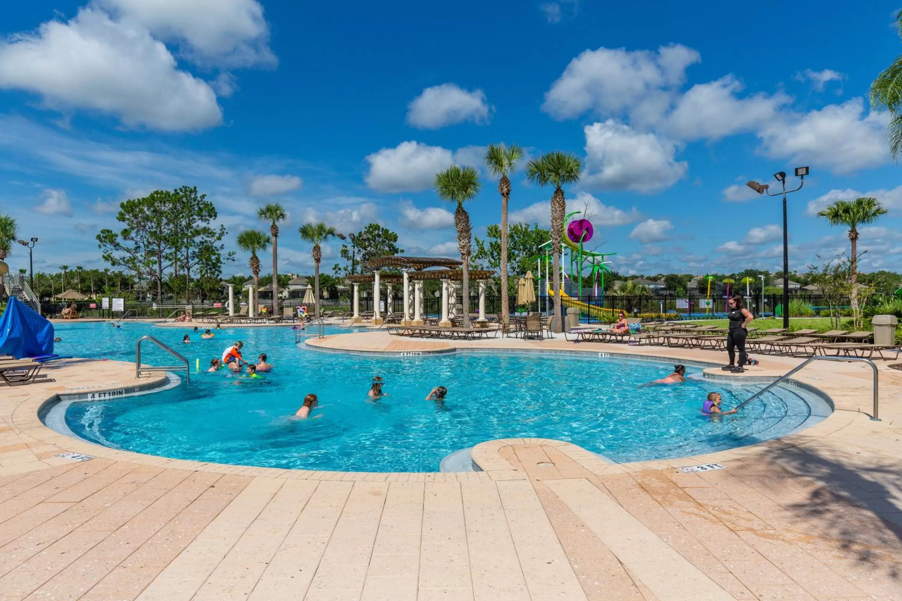 Swimming pool in Magical Adventure Condo w Waterpark near Disney No Resort Fees