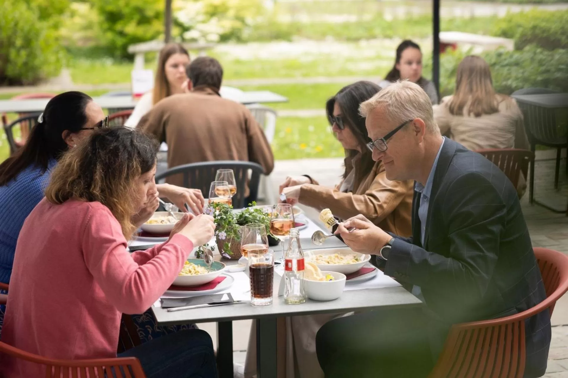 Restaurant/places to eat in Leopold Hotel Oudenaarde