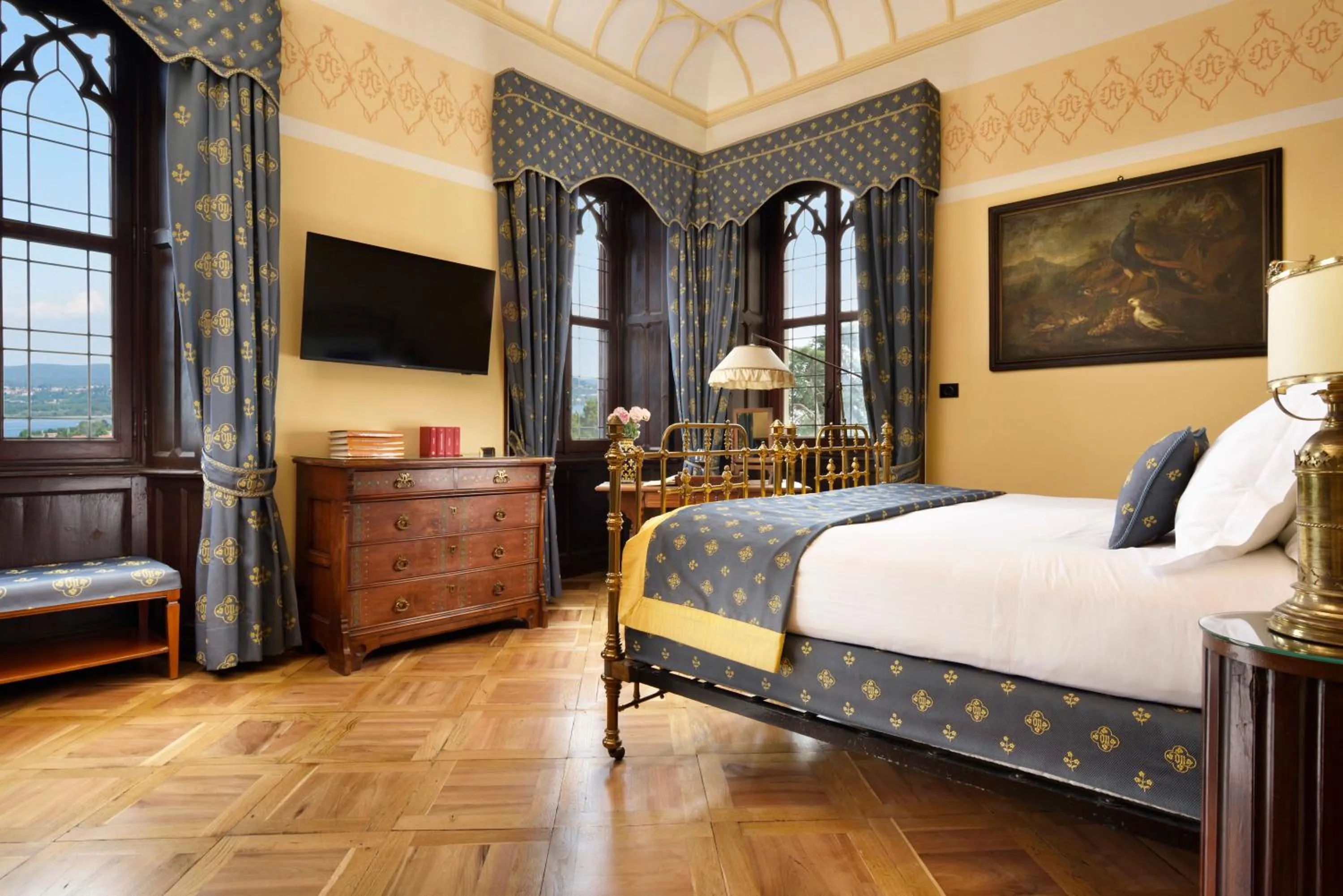 Bedroom, Bed in Castello Dal Pozzo Resort Lago Maggiore - Preferred Hotels & Resorts