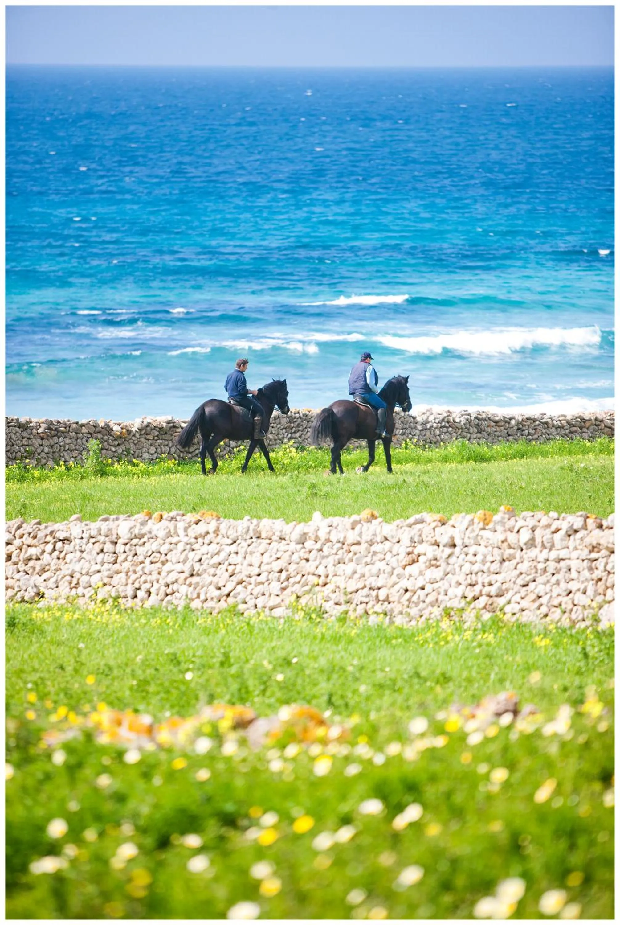 Horse-riding in Hotel Rural Binigaus Vell