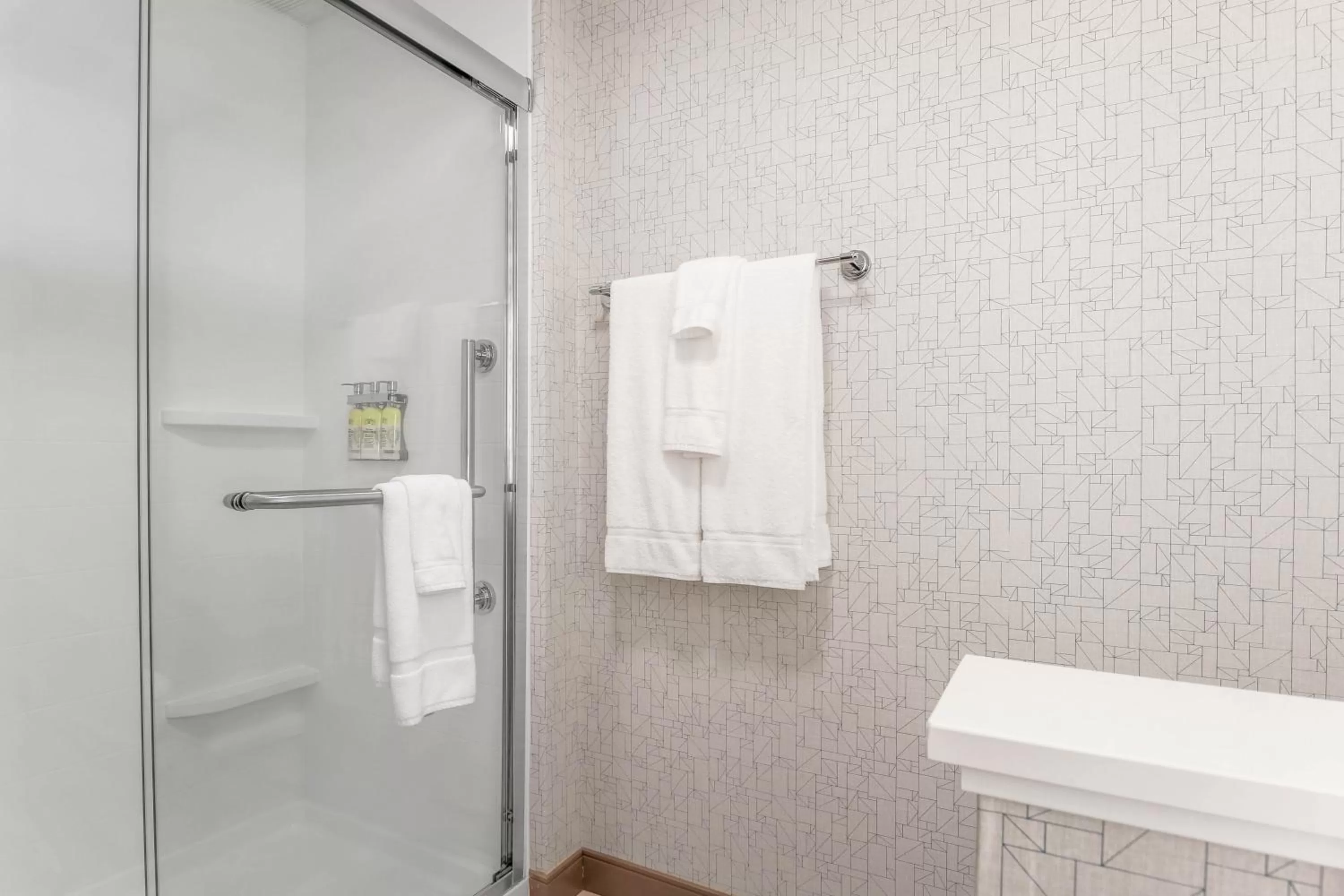 Bathroom in Holiday Inn Express & Suites Chicago O'Hare Airport by IHG