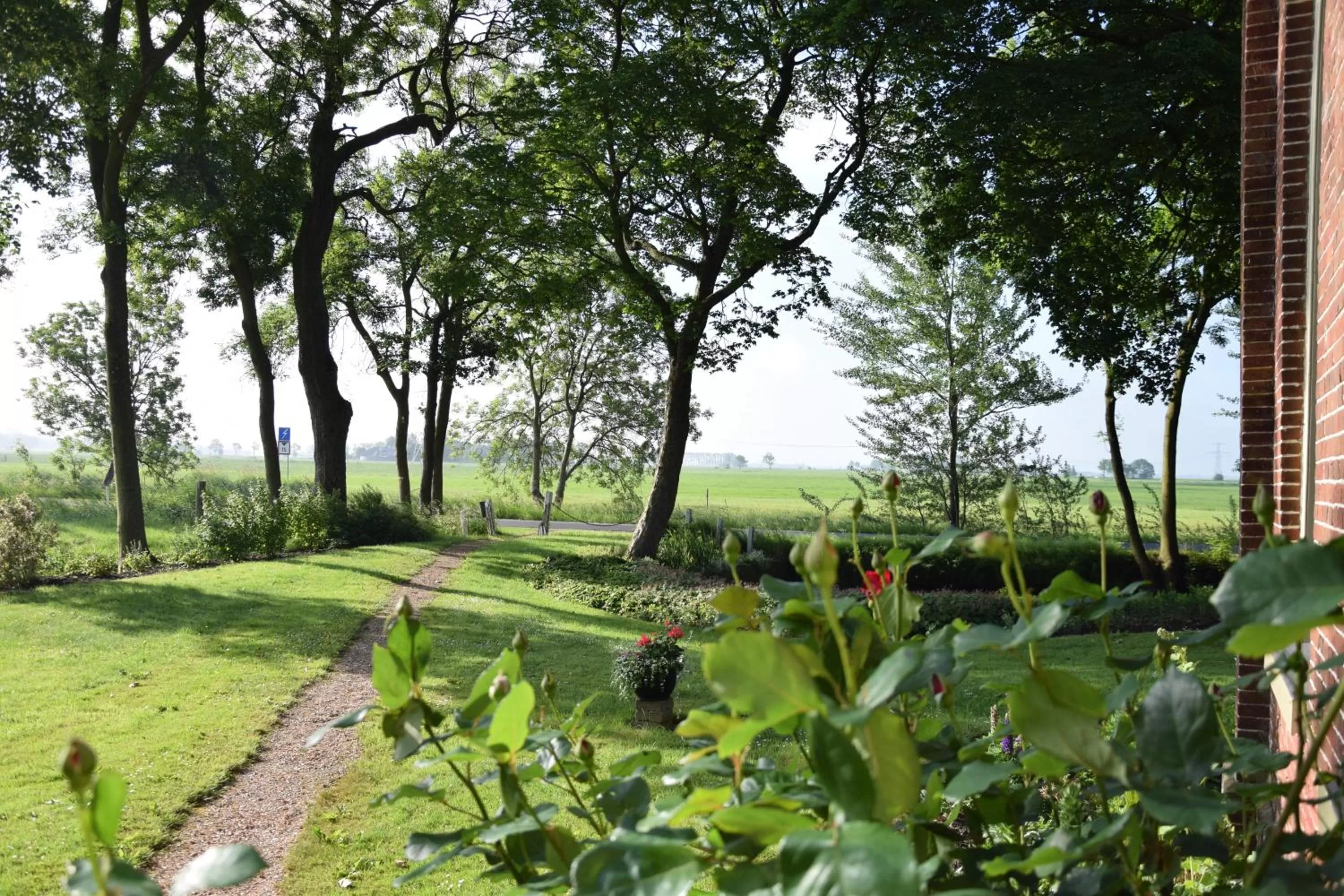 Garden in Bed and Breakfast Batenborg