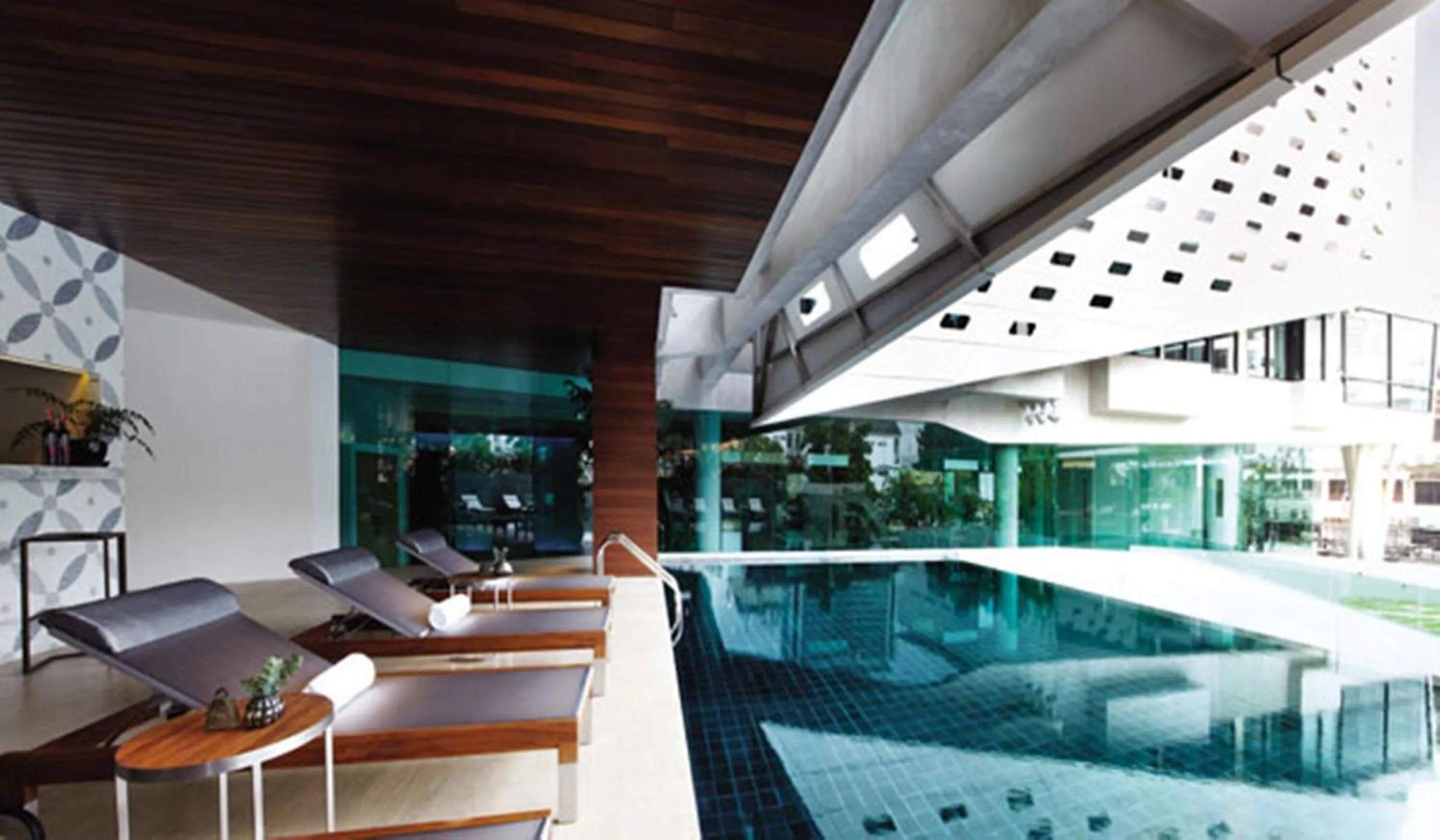 Swimming pool in LiT BANGKOK Hotel