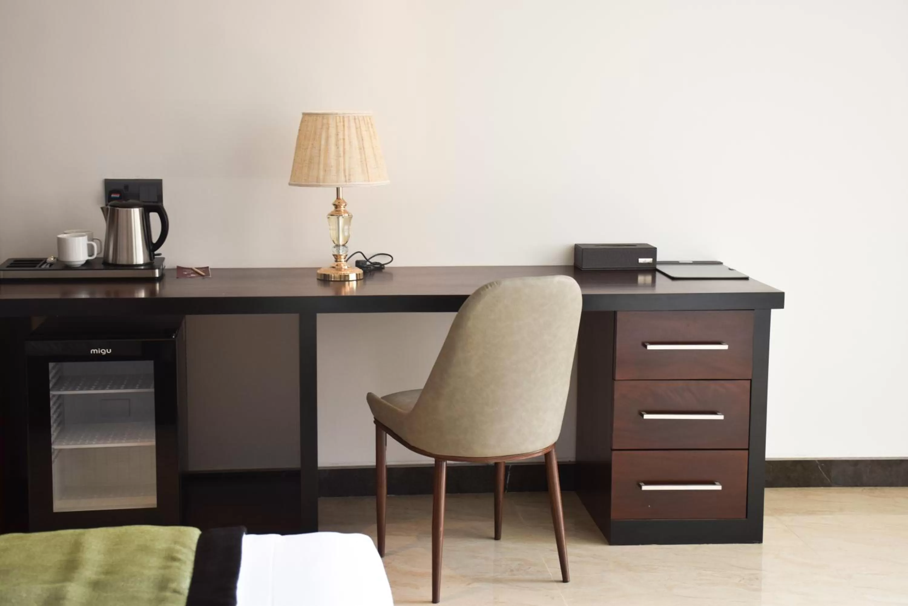 Coffee/tea facilities, Seating Area in Ruvisha Beach Hotel