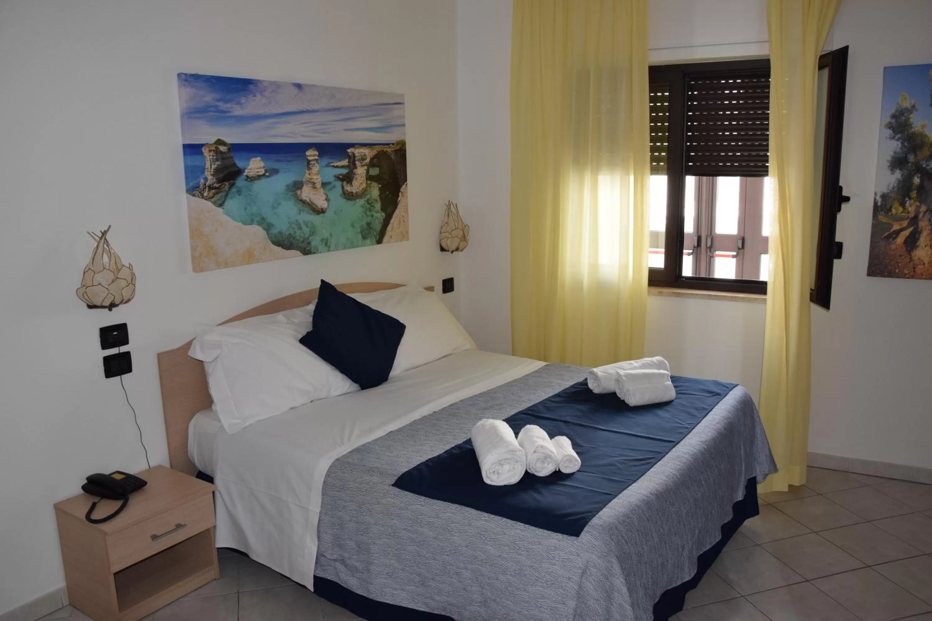 Bed in Hotel Profumo Di Mare
