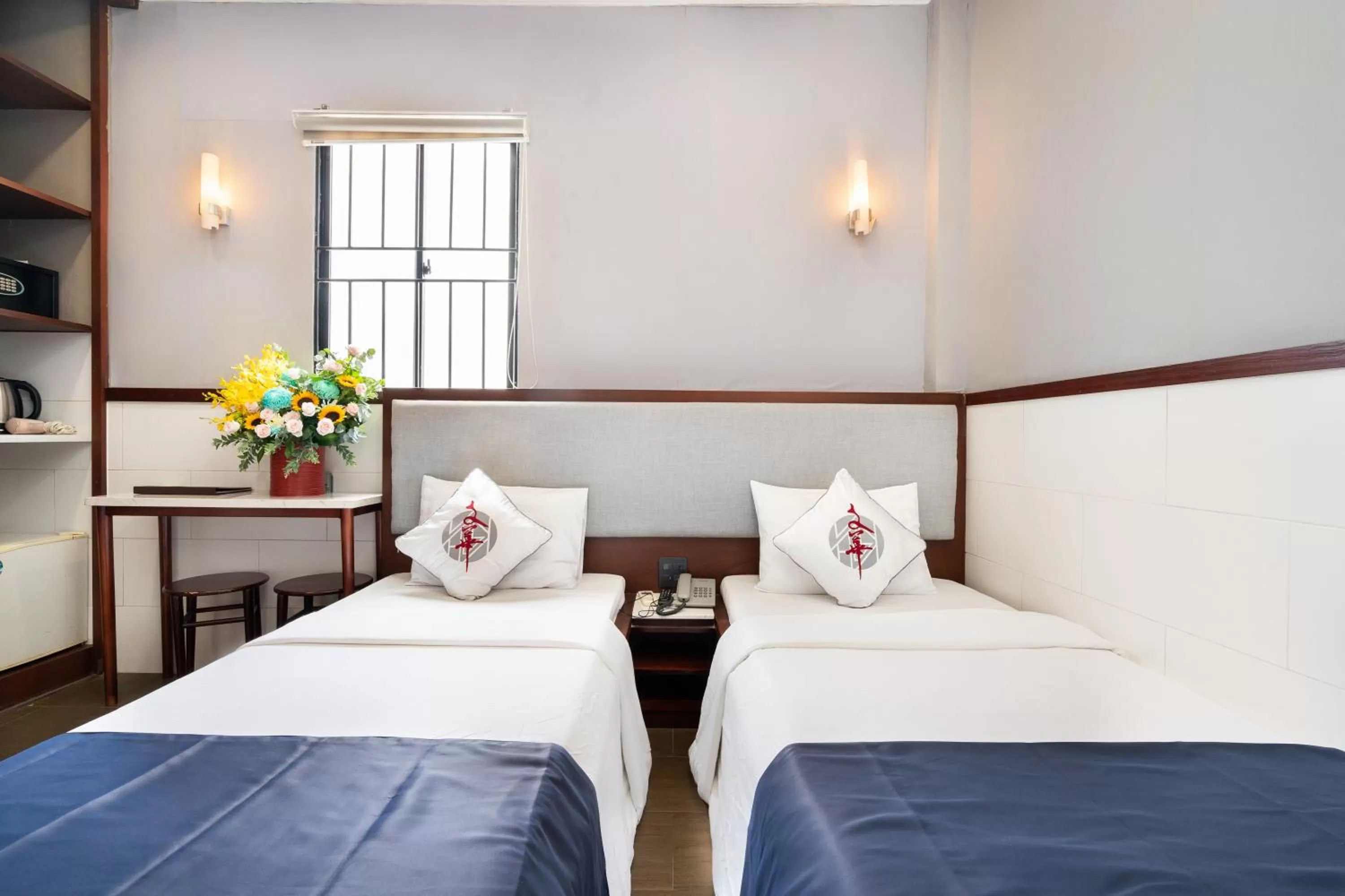 Bed in Văn Hoa Hotel