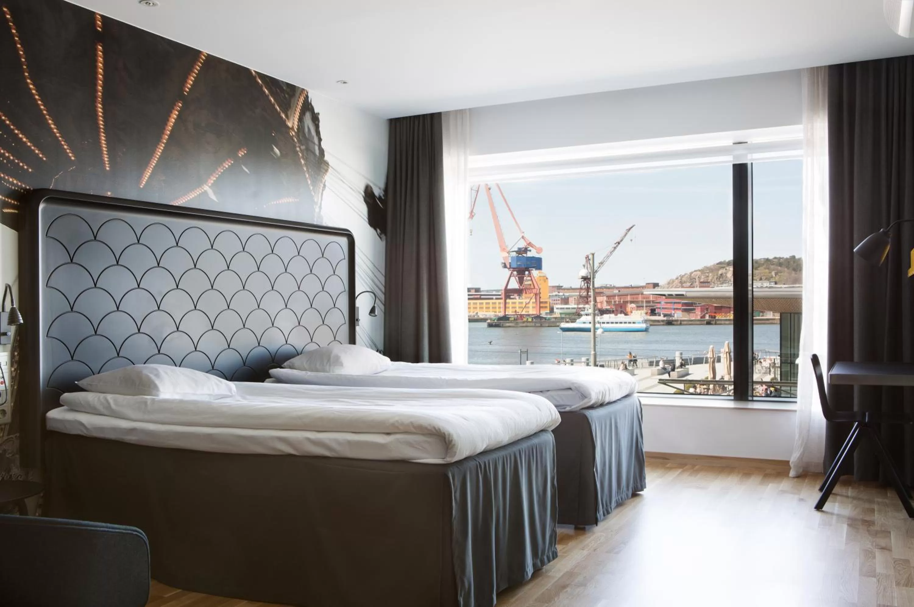 Bed in Comfort Hotel Göteborg