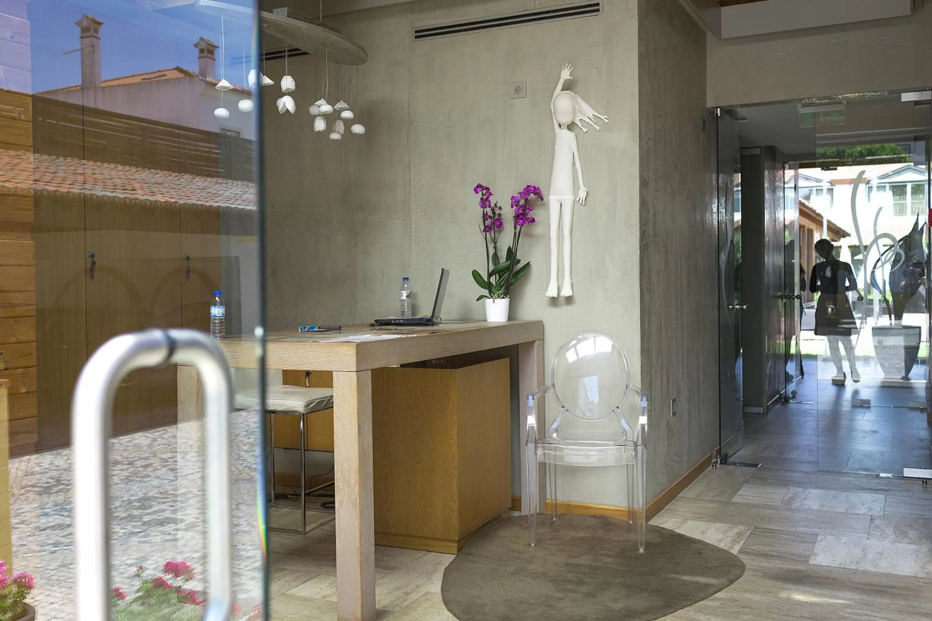 Facade/entrance in Hotel Lusitano