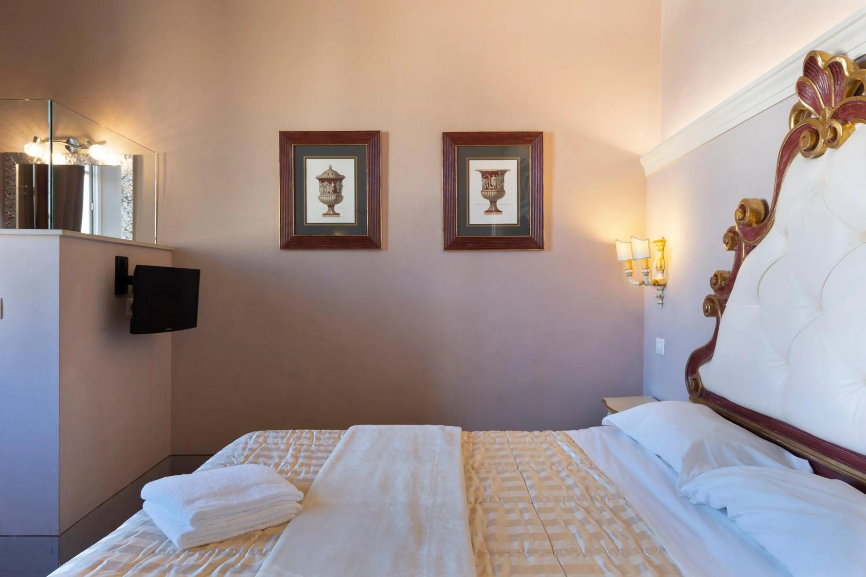 Bed in B&B I Quattro Poeti
