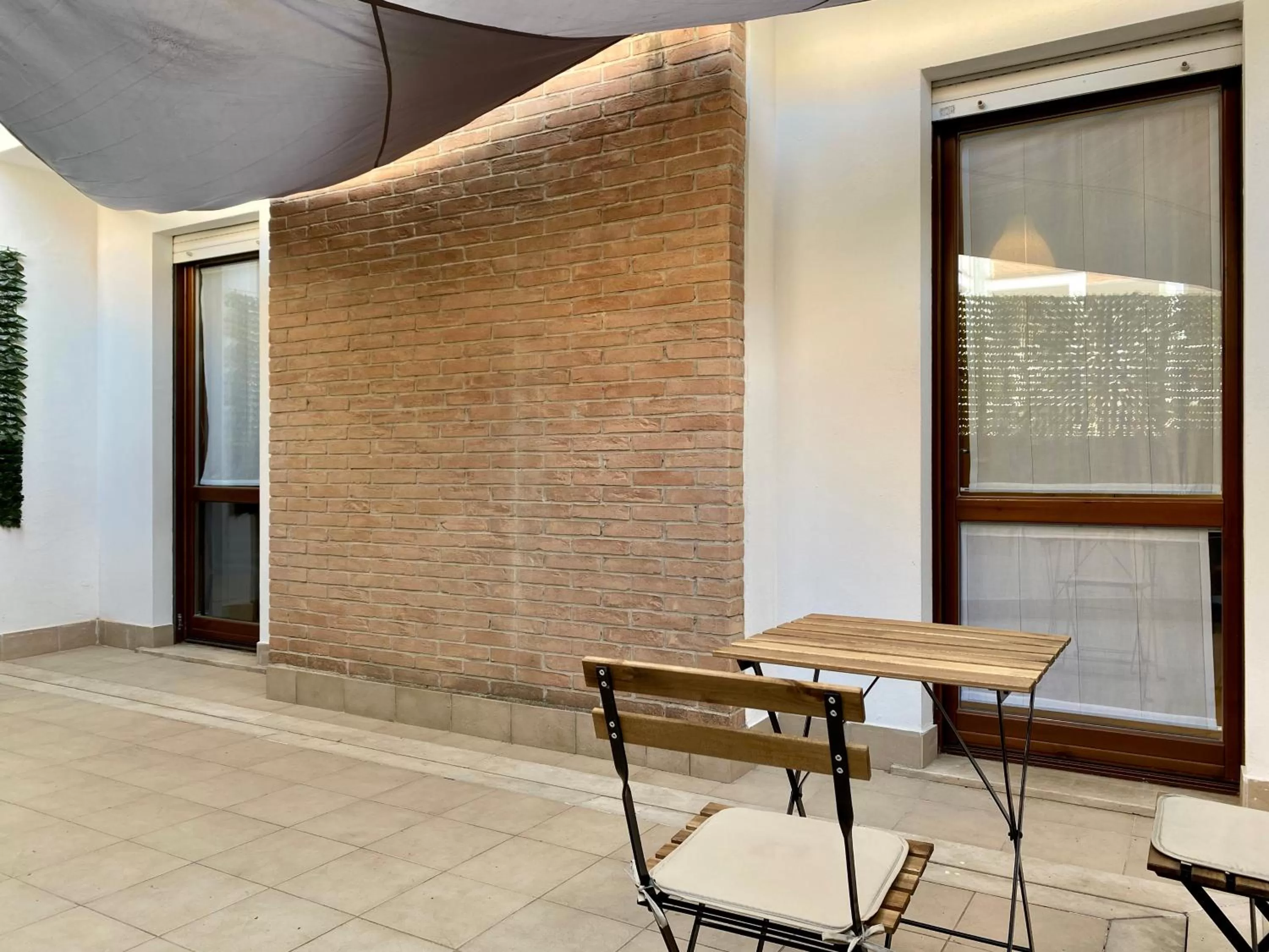 Patio in Bed & Office B&B