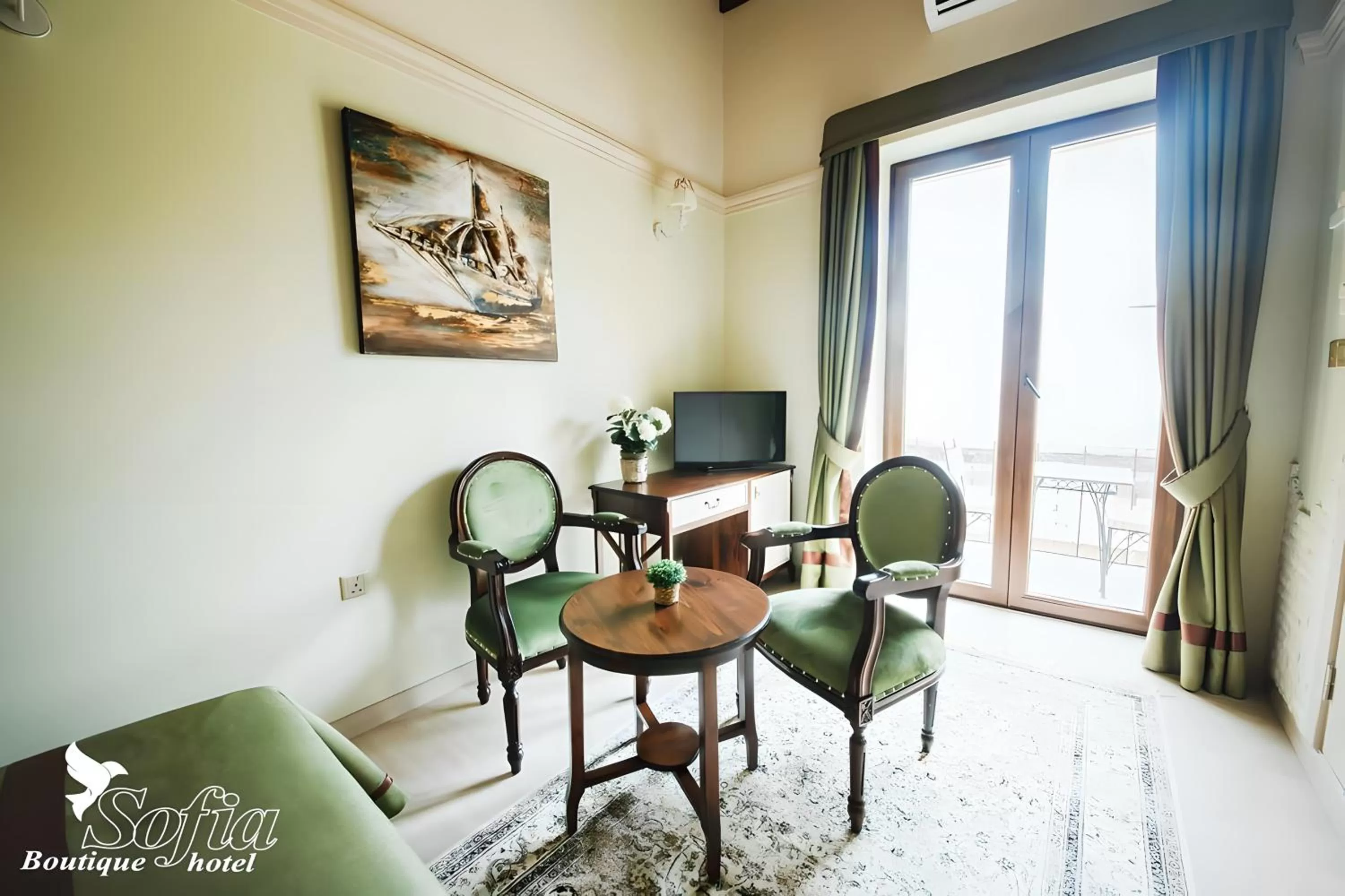 TV and multimedia, Seating Area in SOFIA BOUTIQUE HOTEL